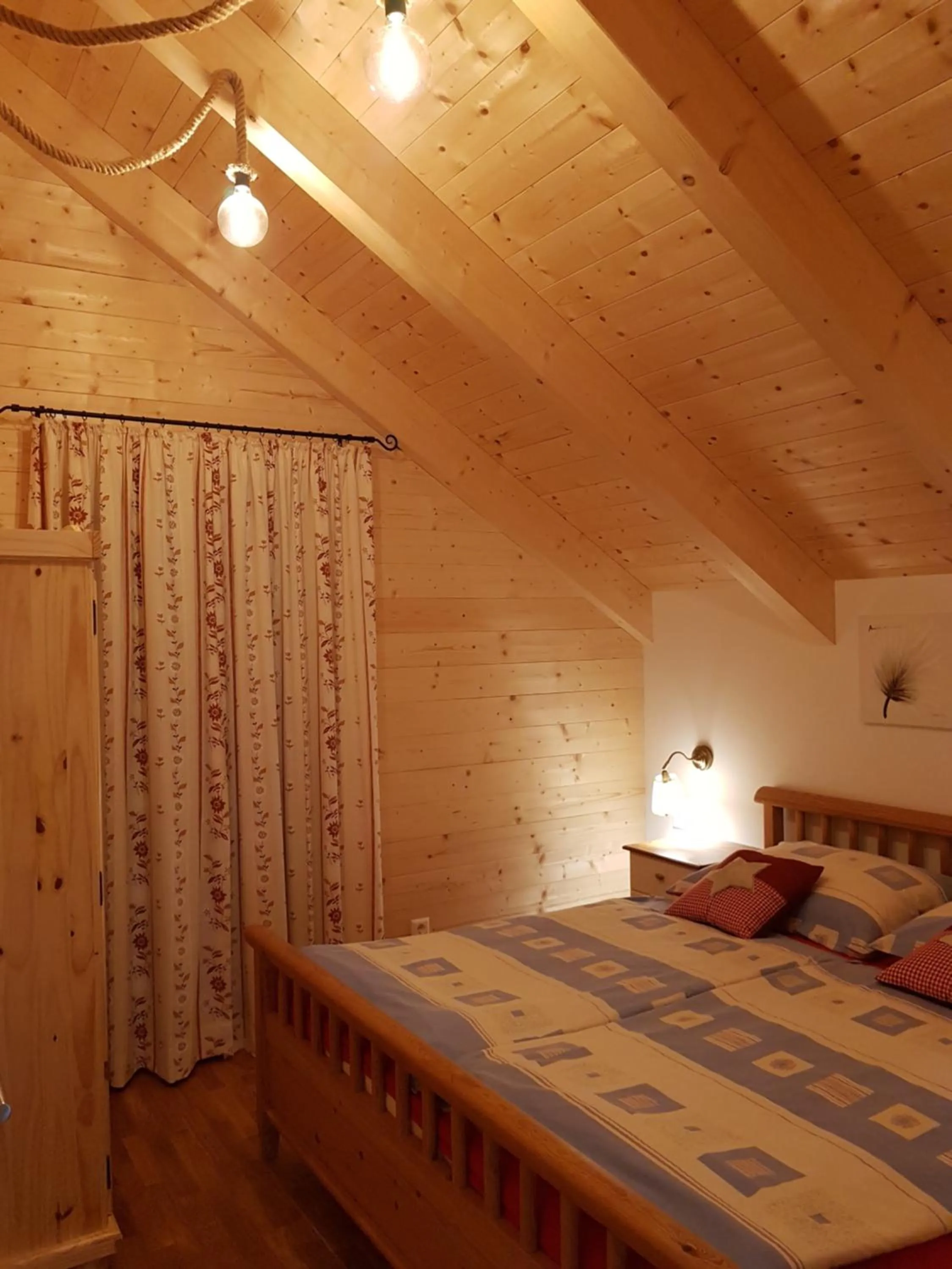 Bedroom, Bed in Auszeit Almhaus Schmalzbauer