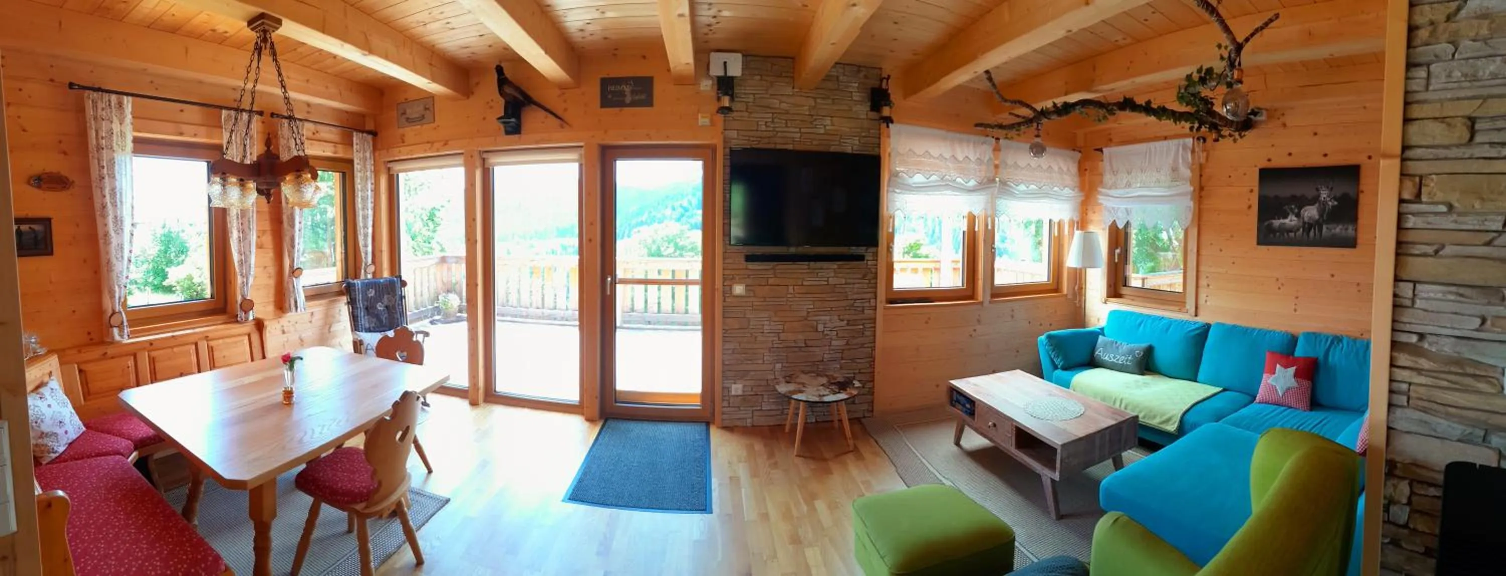 Living room in Auszeit Almhaus Schmalzbauer