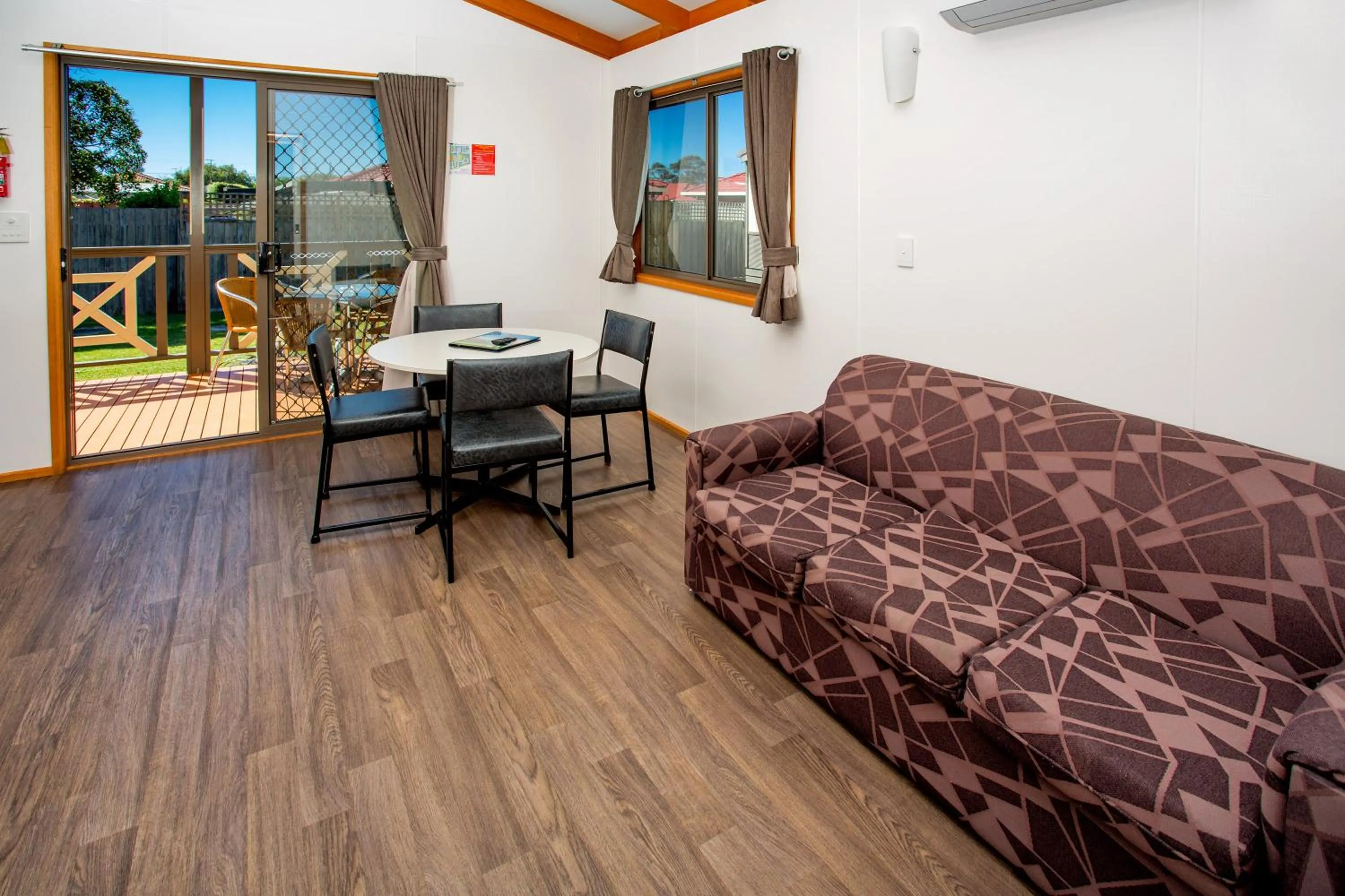 Living room in BIG4 Whiters Holiday Village