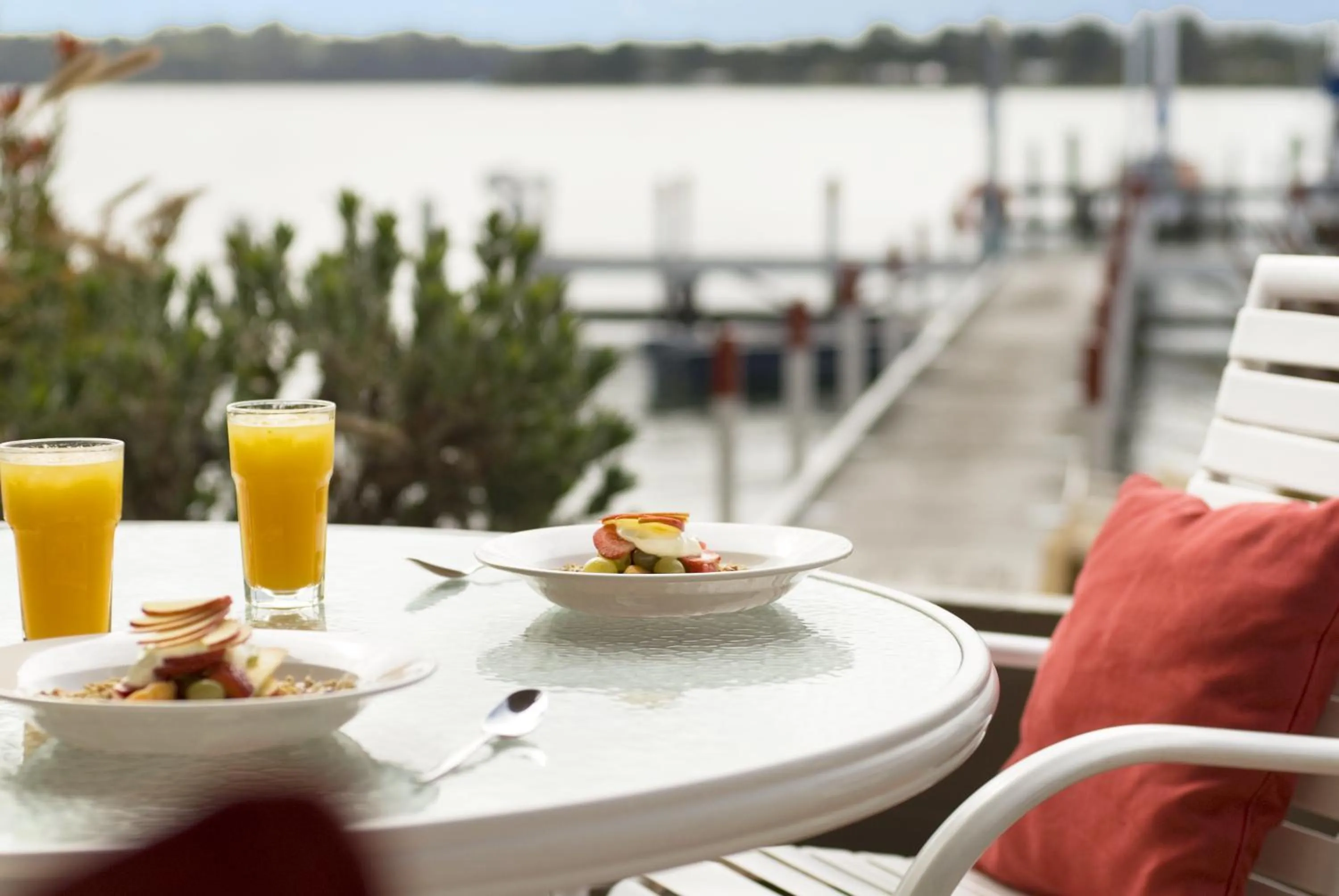 Balcony/Terrace in The Moorings at Metung