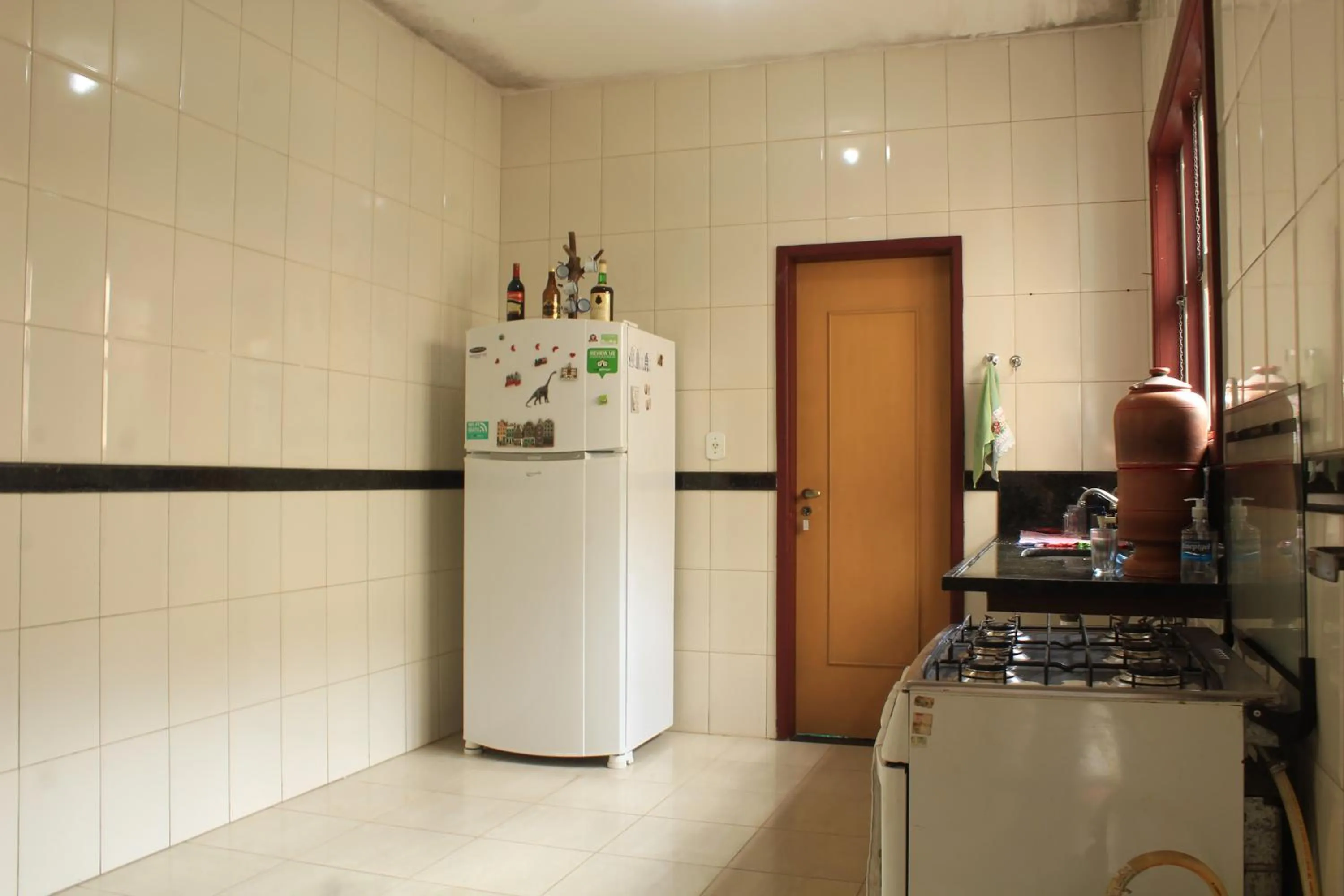 Coffee/tea facilities in Trilhas de Minas Hostel Camping