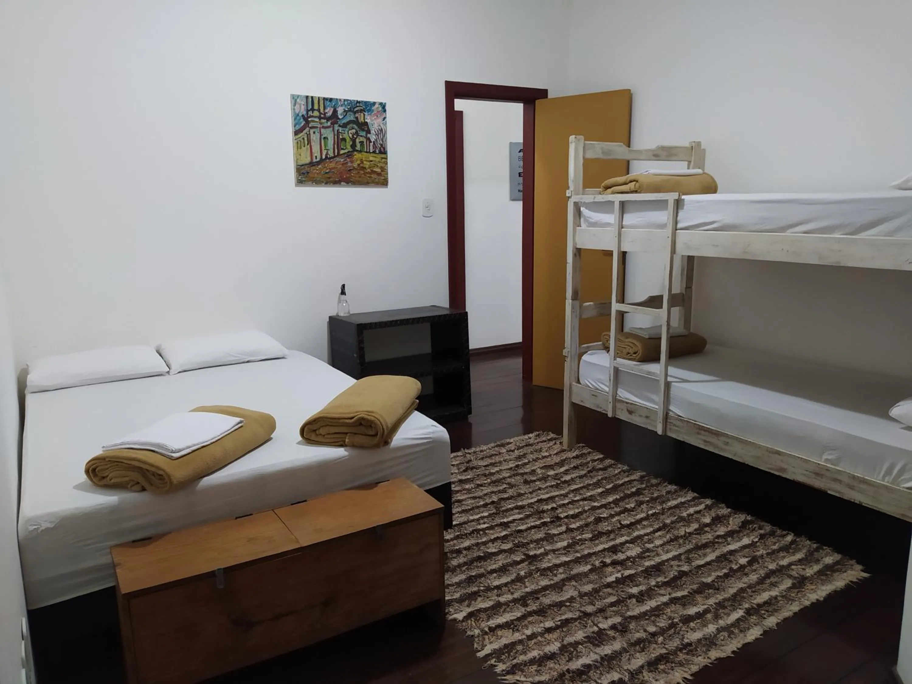 Photo of the whole room, Bed in Trilhas de Minas Hostel Camping