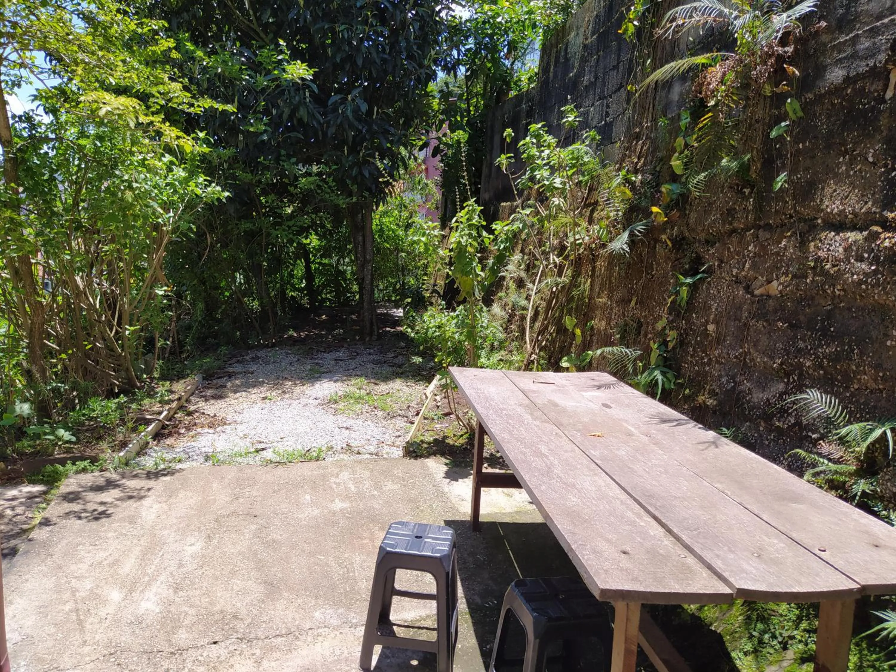 Garden in Trilhas de Minas Hostel Camping