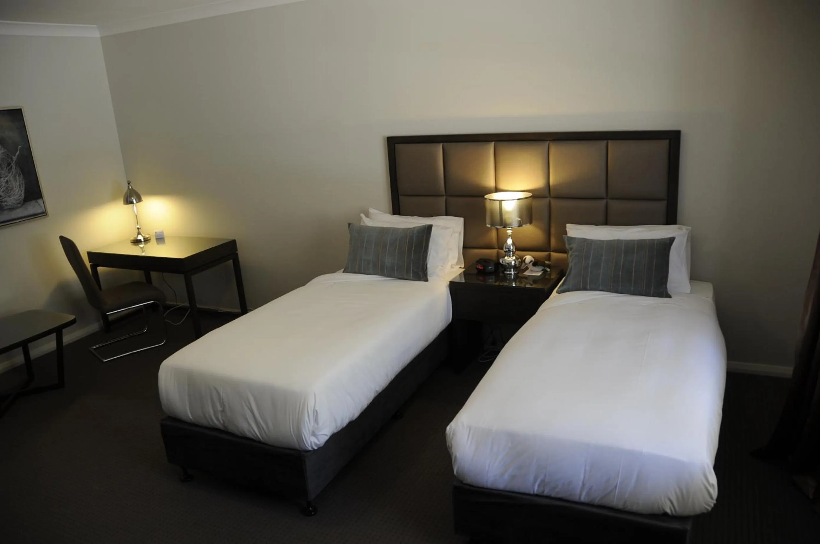 Bed in Riverside Oaks Golf Resort