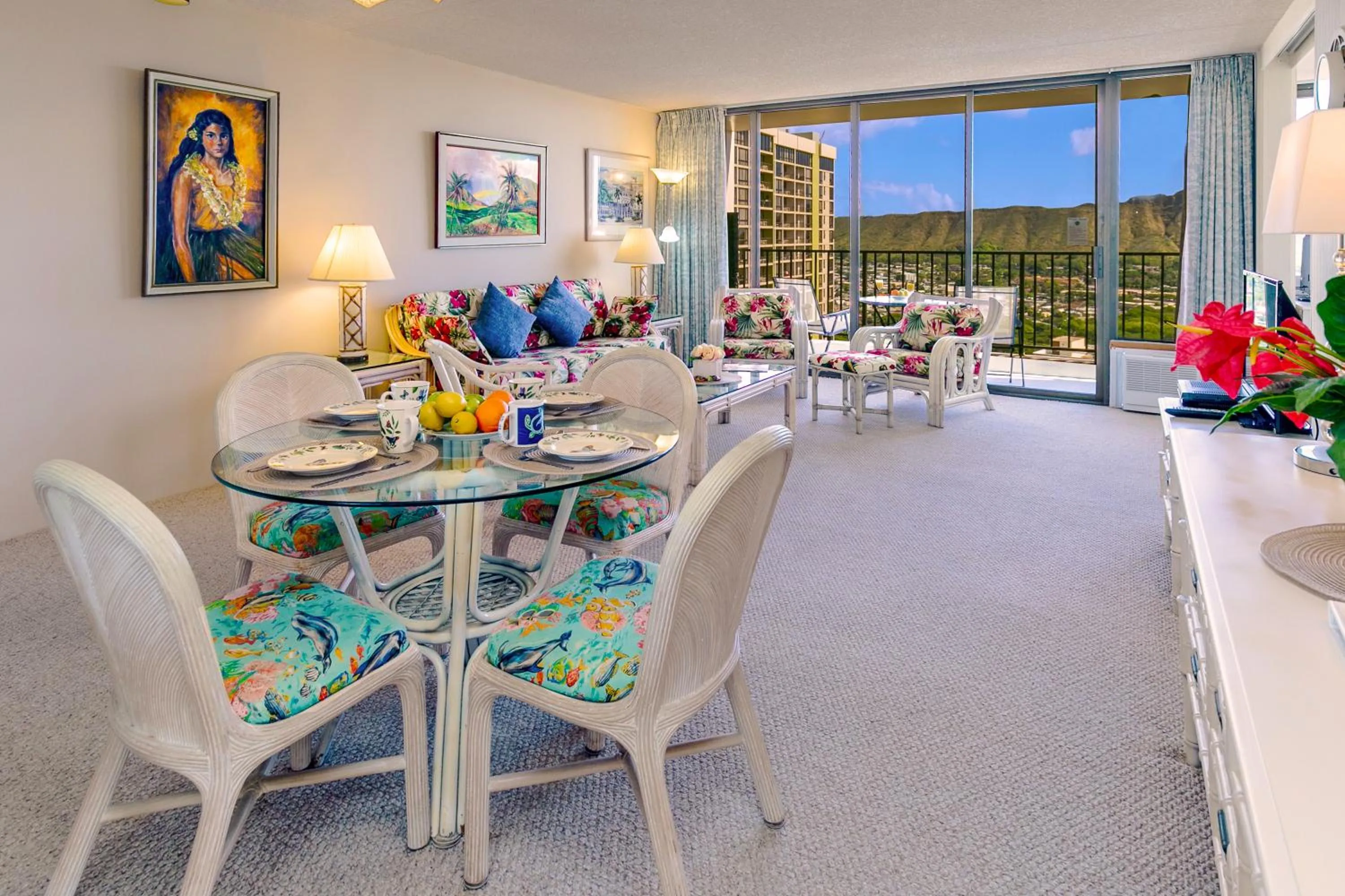 Balcony/Terrace in Fabulous Diamond Head & Ocean View Condo with Free Parking