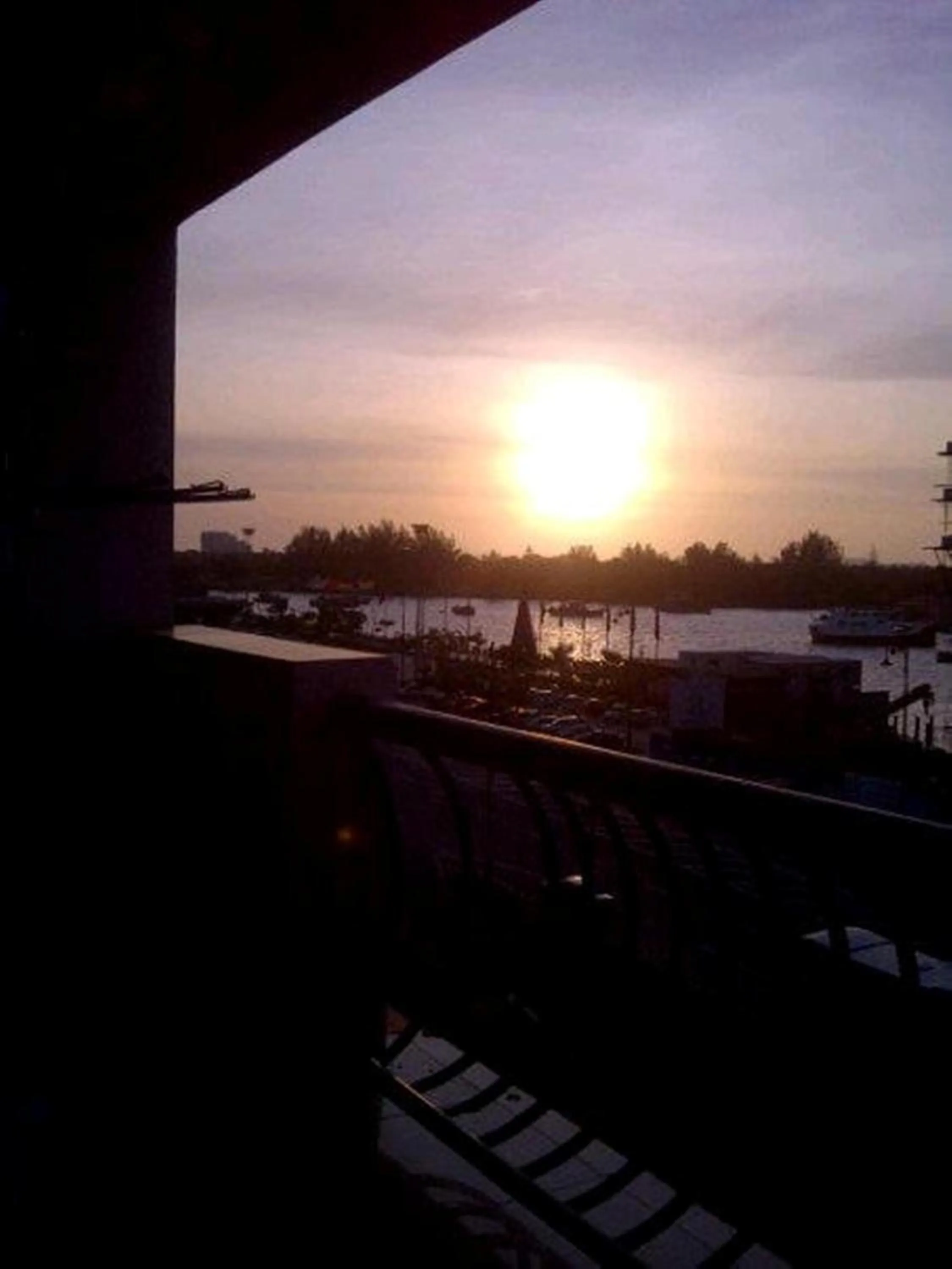 Balcony/Terrace in Marina Condominium Holiday Homestay