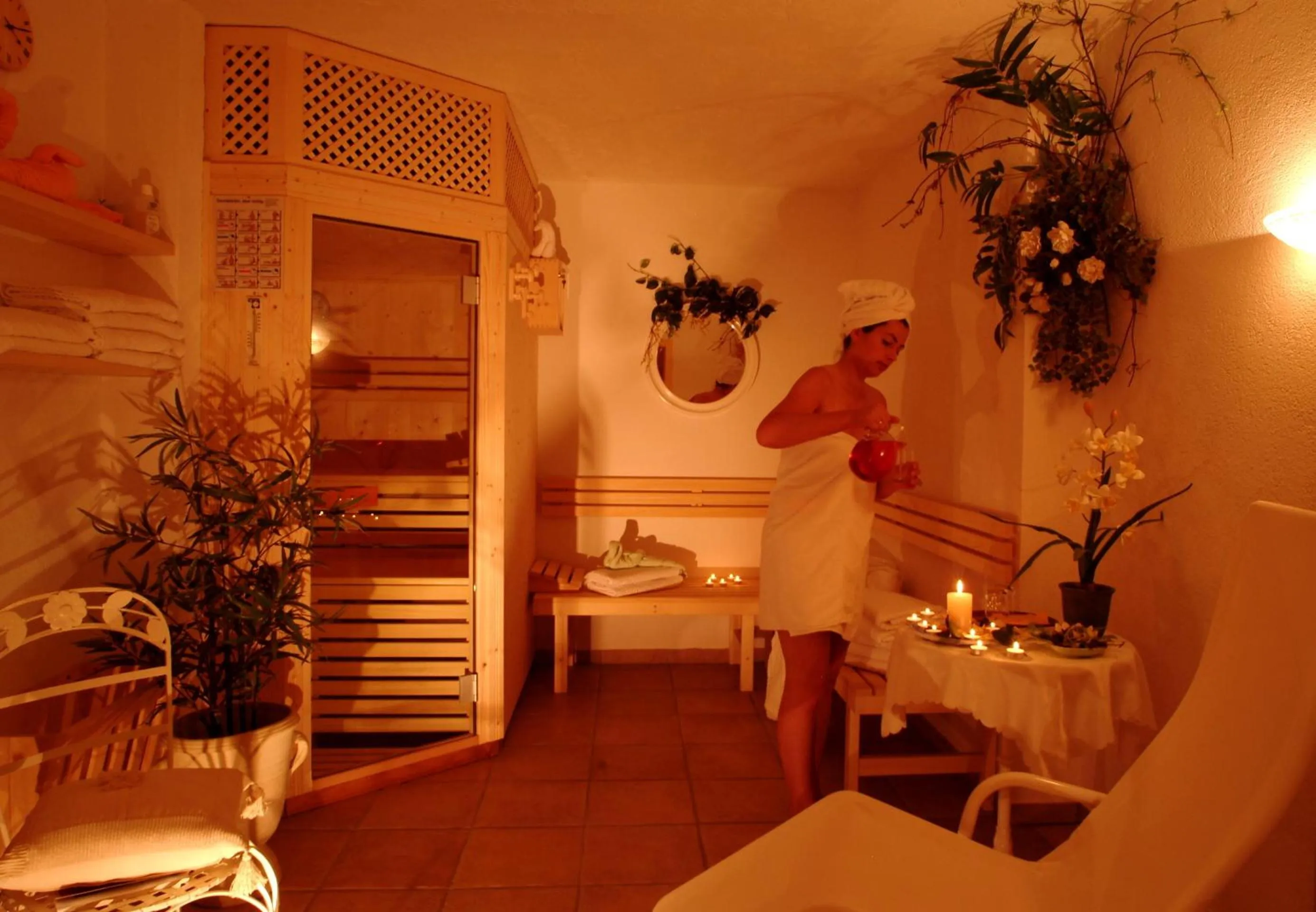 Sauna in Appartements Verdinserhöhe