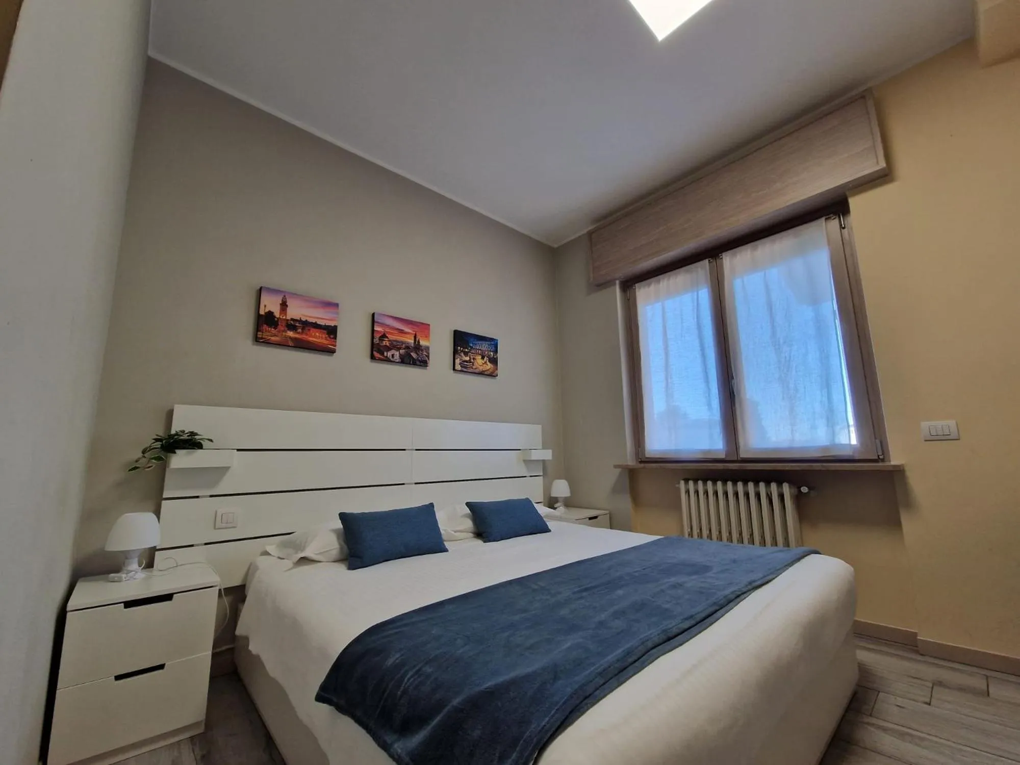 Bedroom, Bed in BGY Airport House Grassobbio