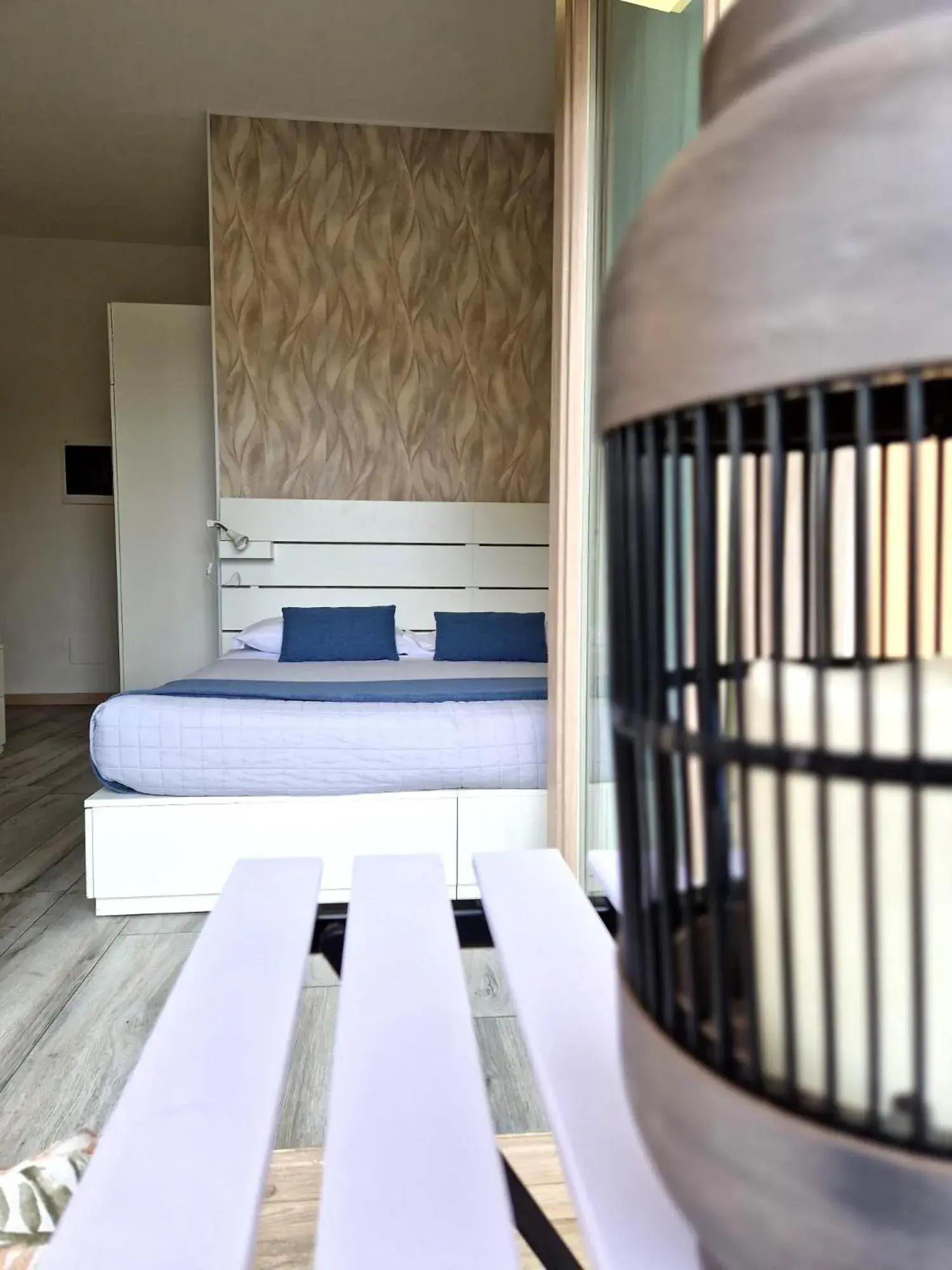 Balcony/Terrace, Bed in BGY Airport House Grassobbio Balcony/Terrace, Bed in BGY Airport House Grassobbio