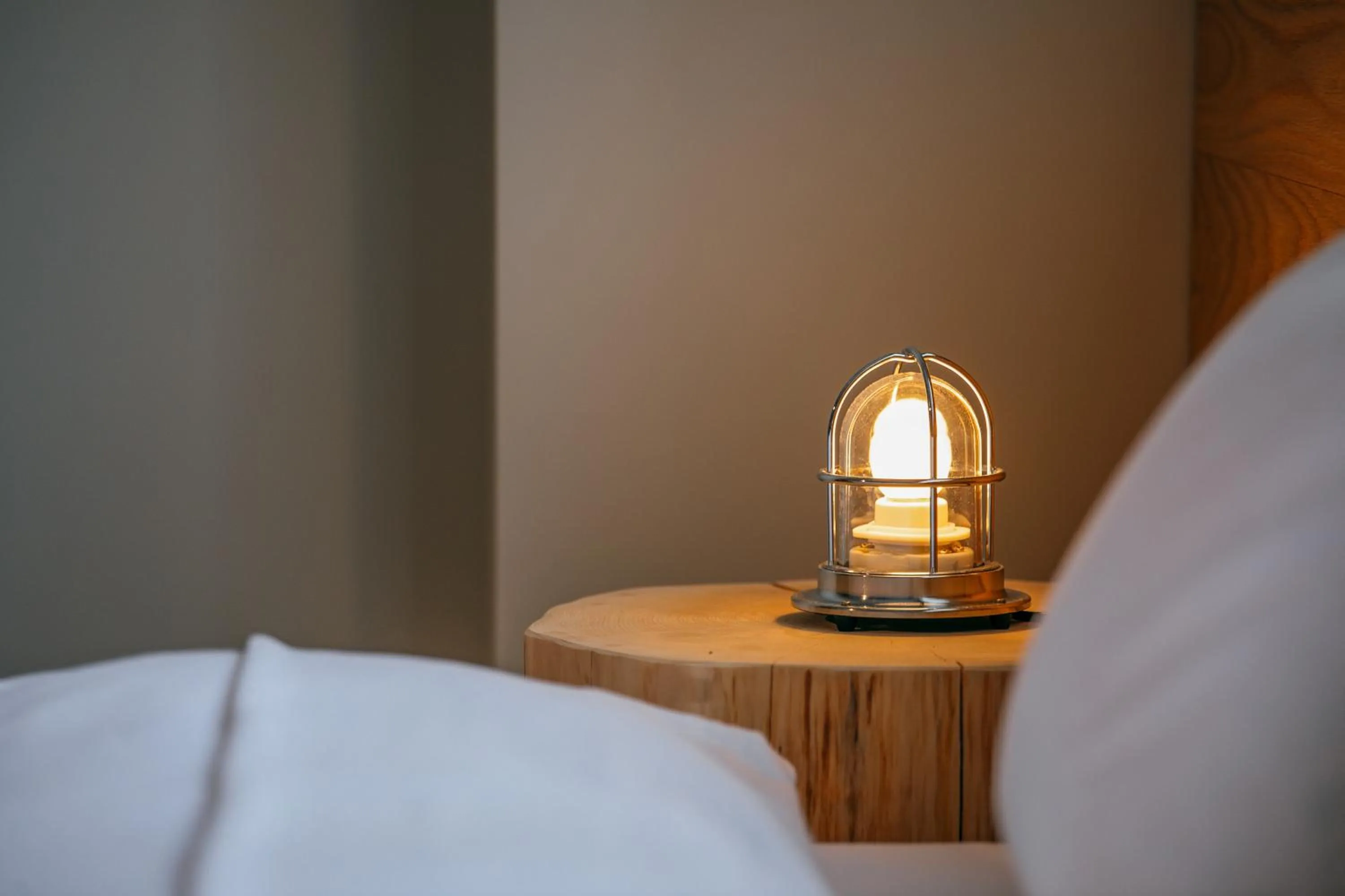 Bed in HOTEL KARUIZAWA CROSS