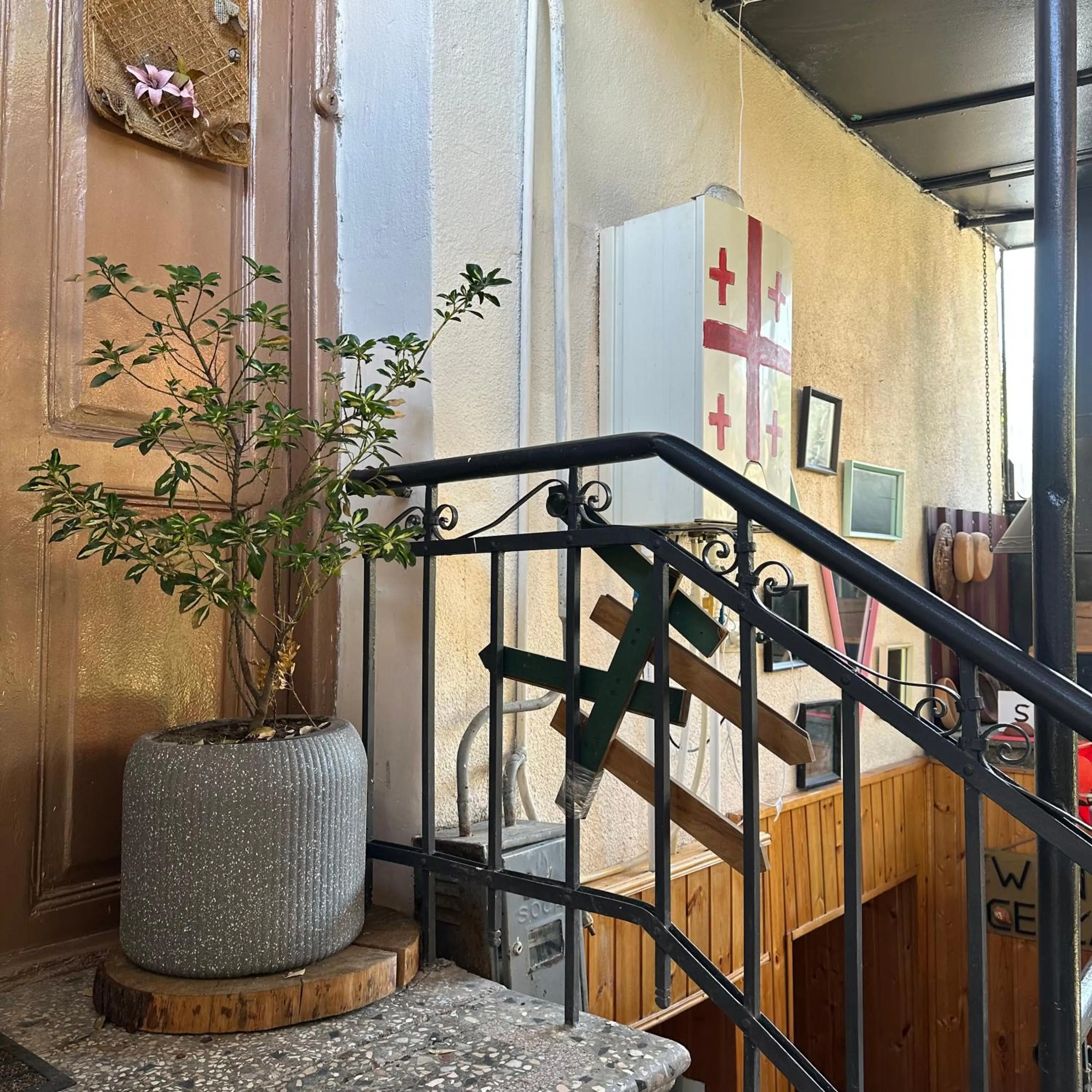 Seating area in Hotel 1870
