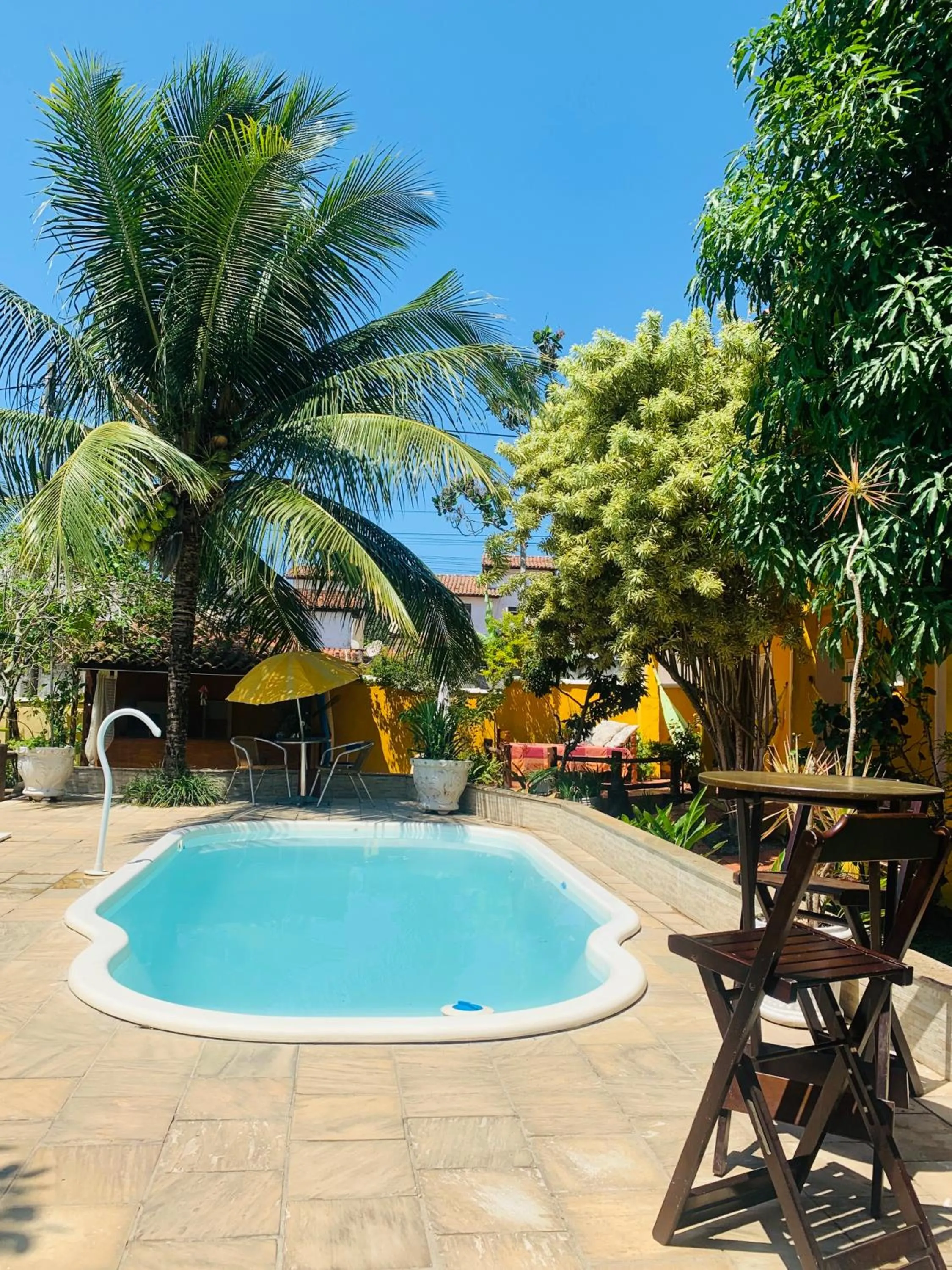 Swimming pool in Pousada Bella Geriba Buzios