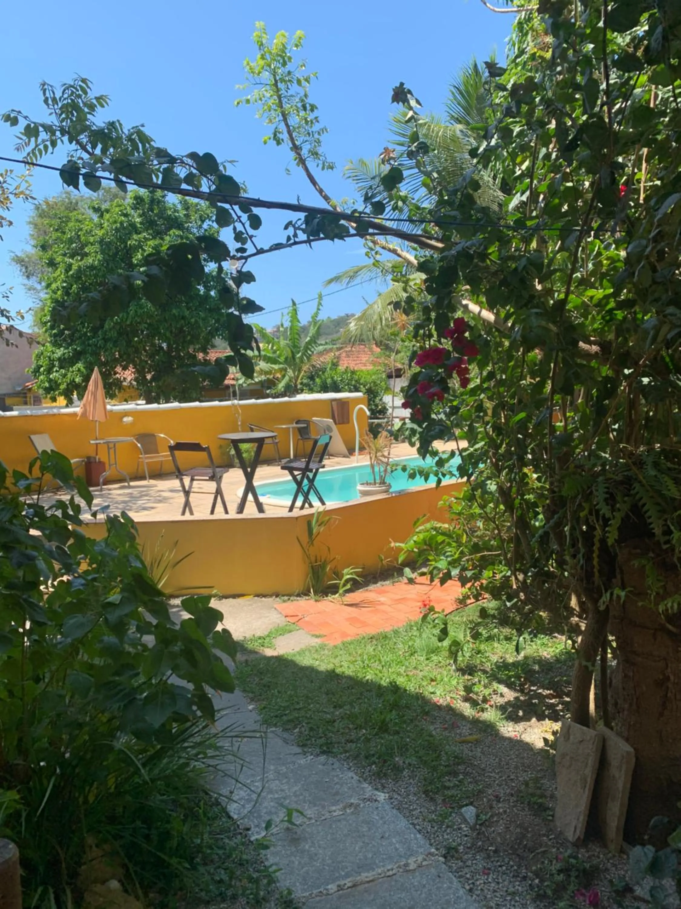 Swimming pool in Pousada Bella Geriba Buzios