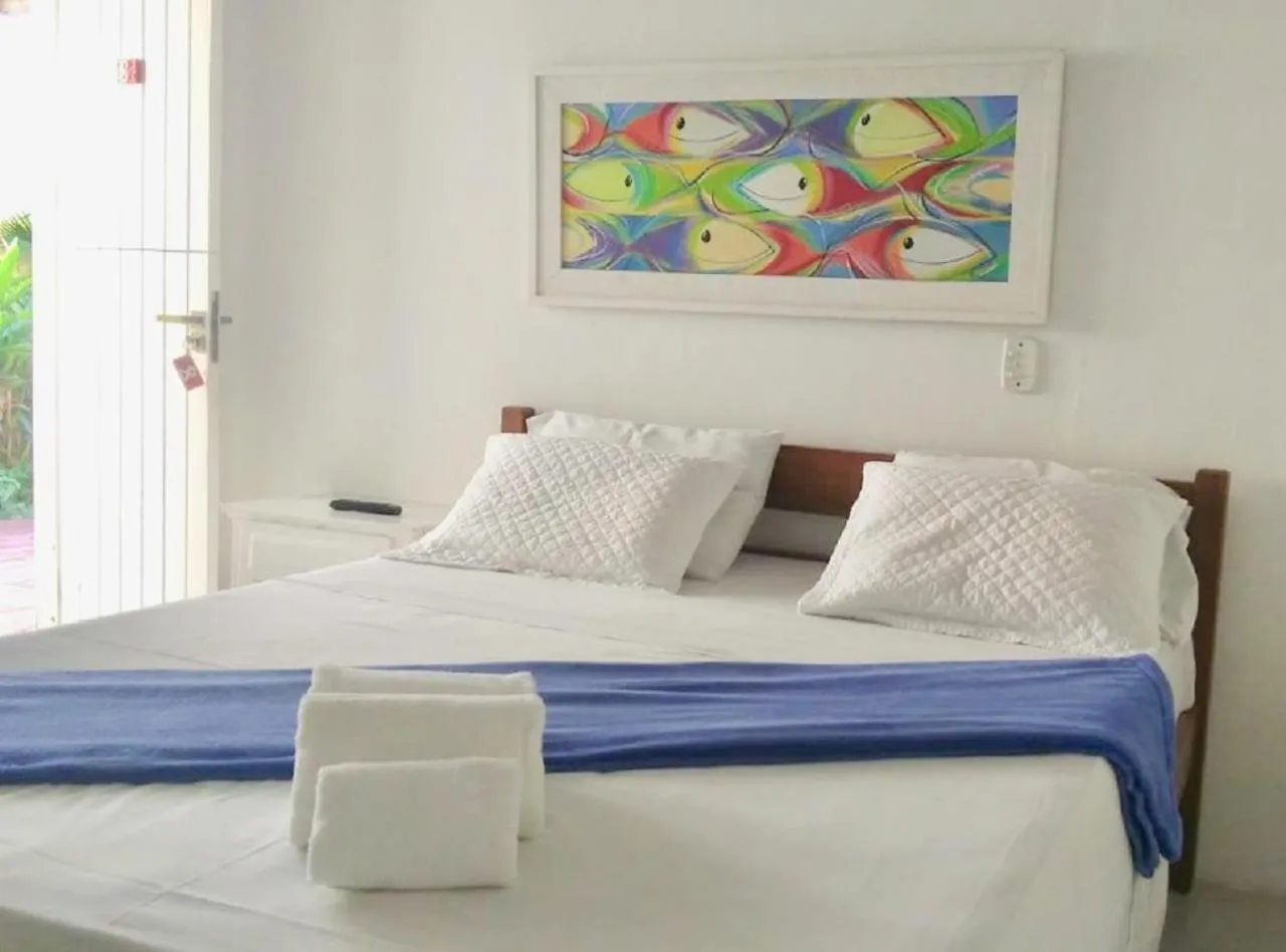 Bed in Pousada Bella Geriba Buzios