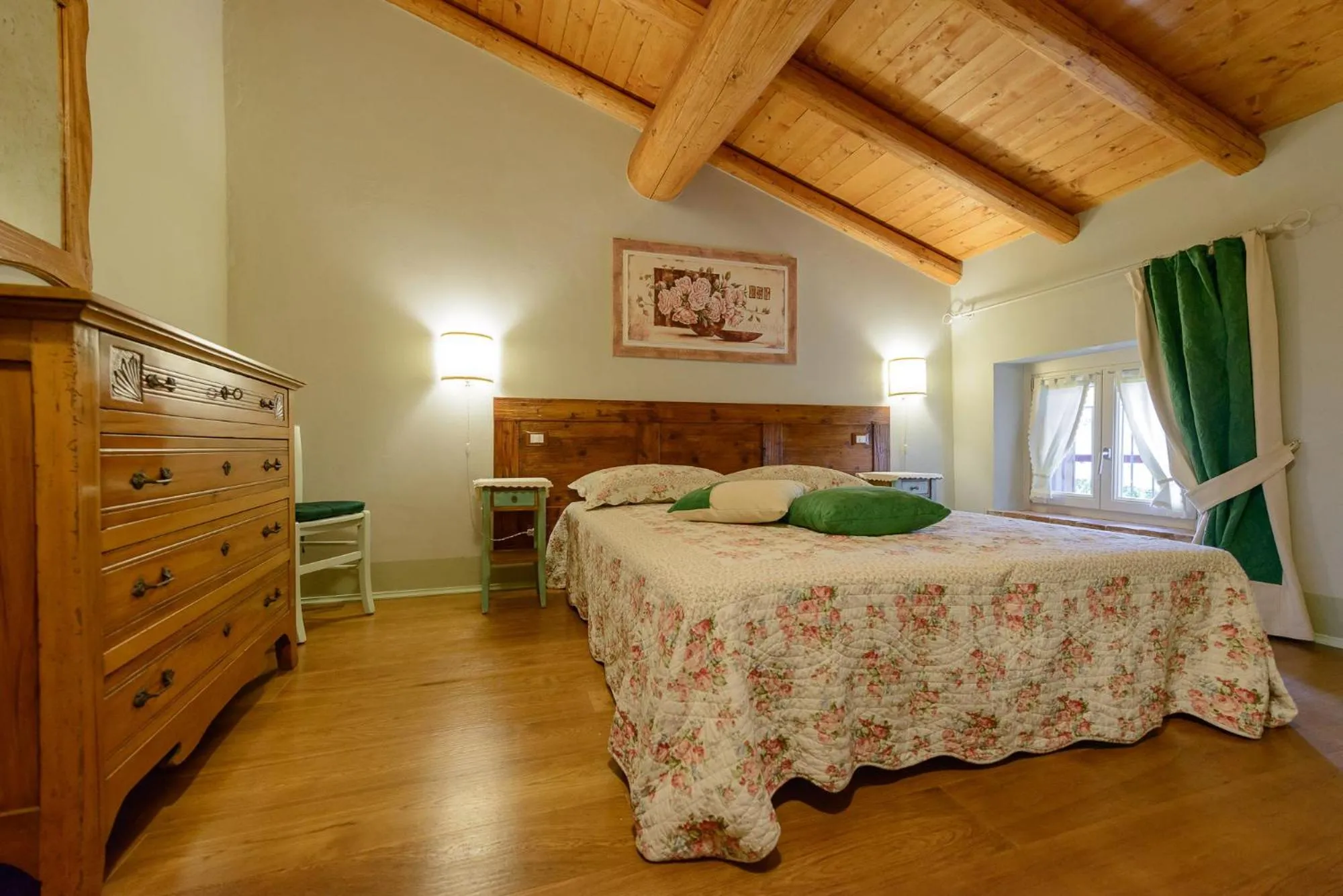 Day, Bed in B&B Corte Jago