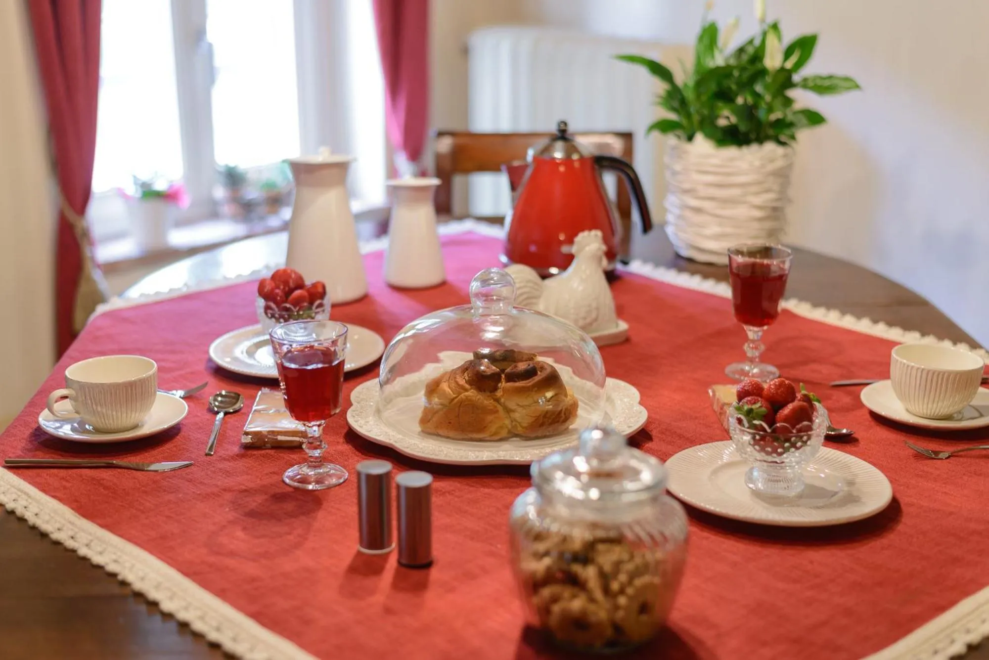 Dining area in B&B Corte Jago