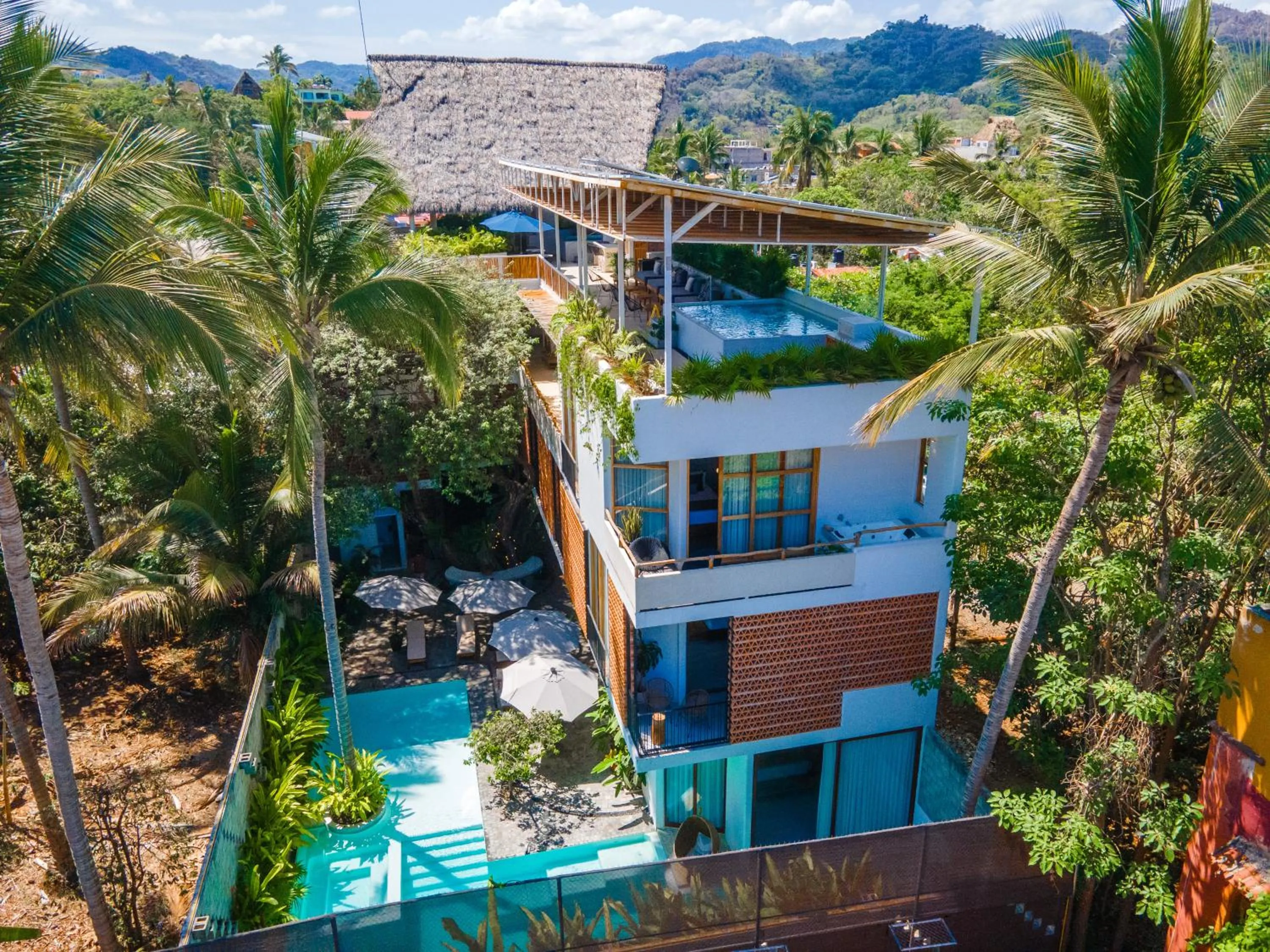 Property building in Agua de Luna Hotel Boutique, San Pancho Nayarit