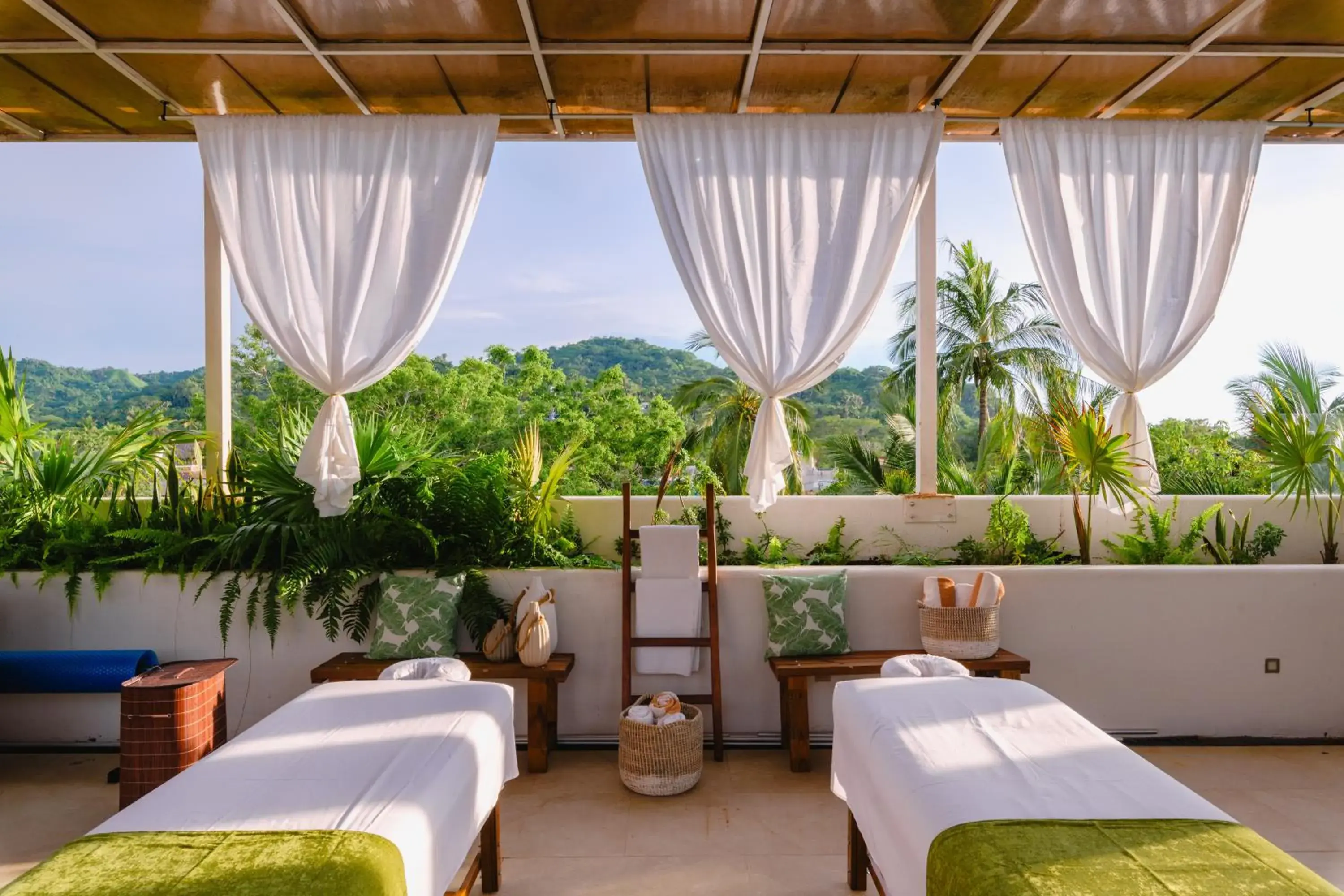 Natural landscape, Bed in Agua de Luna Hotel Boutique, San Pancho Nayarit Natural landscape, Bed in Agua de Luna Hotel Boutique, San Pancho Nayarit