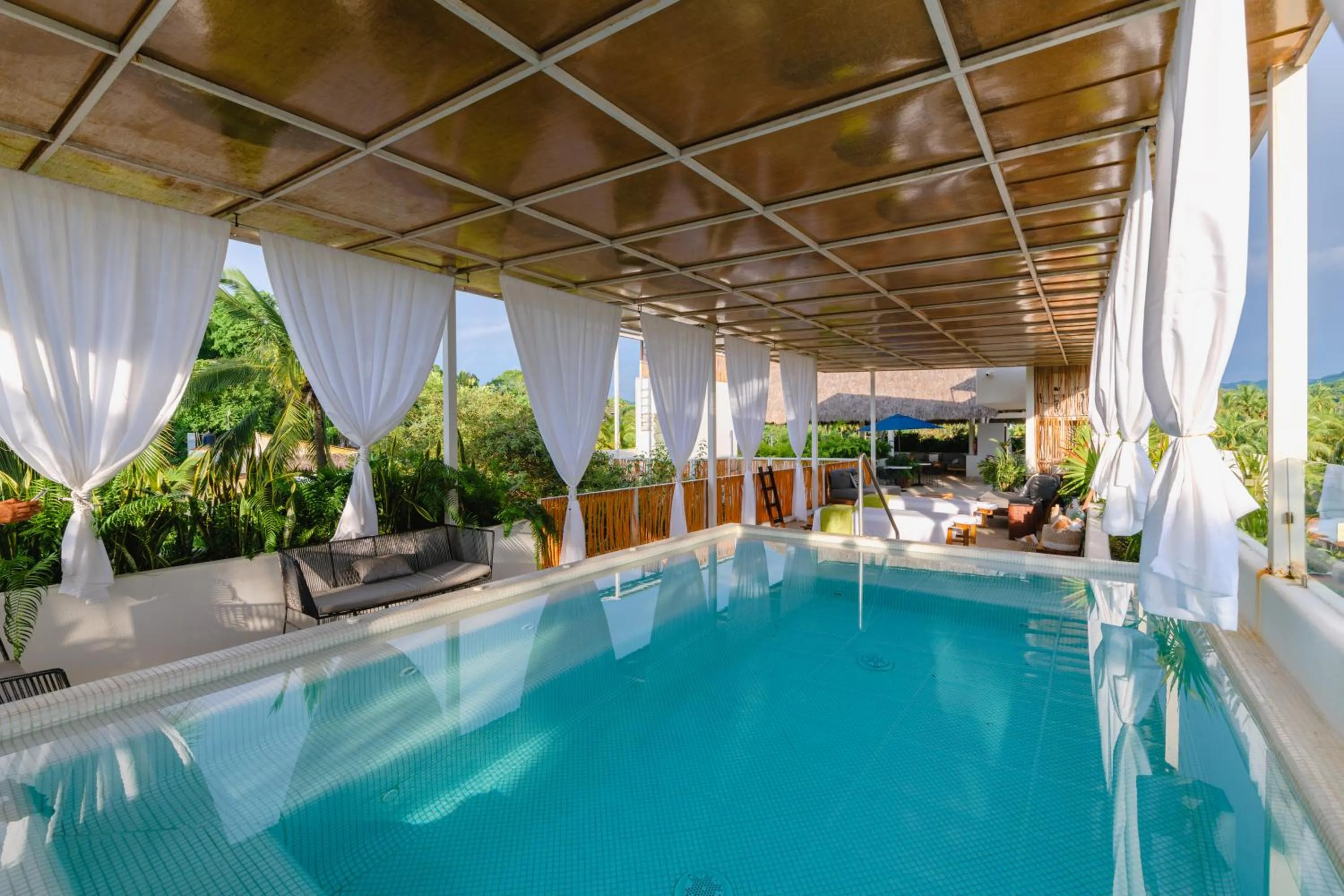 Day in Agua de Luna Hotel Boutique, San Pancho Nayarit