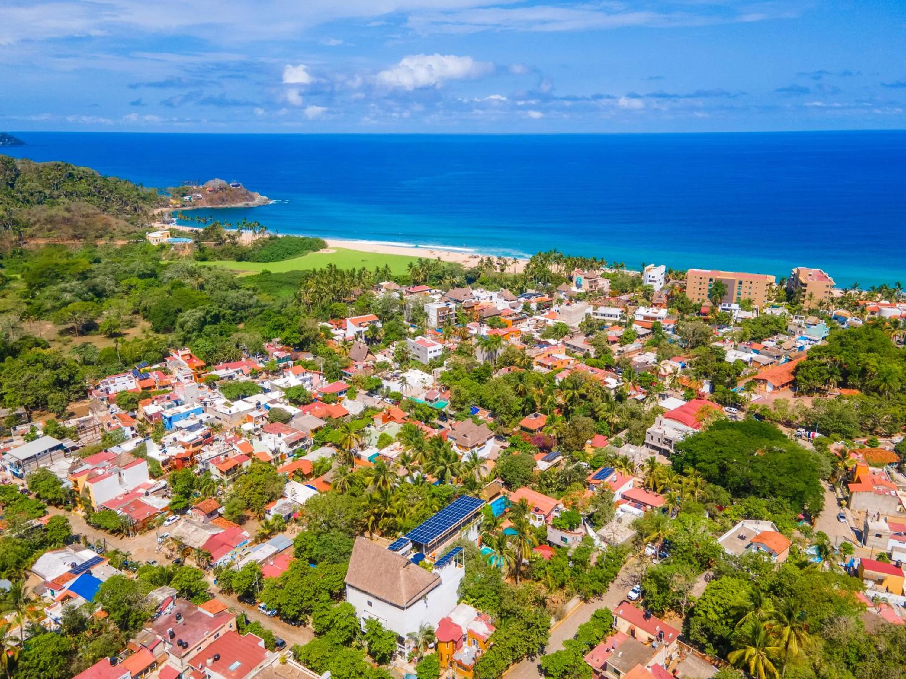 Property building in Agua de Luna Hotel Boutique, San Pancho Nayarit