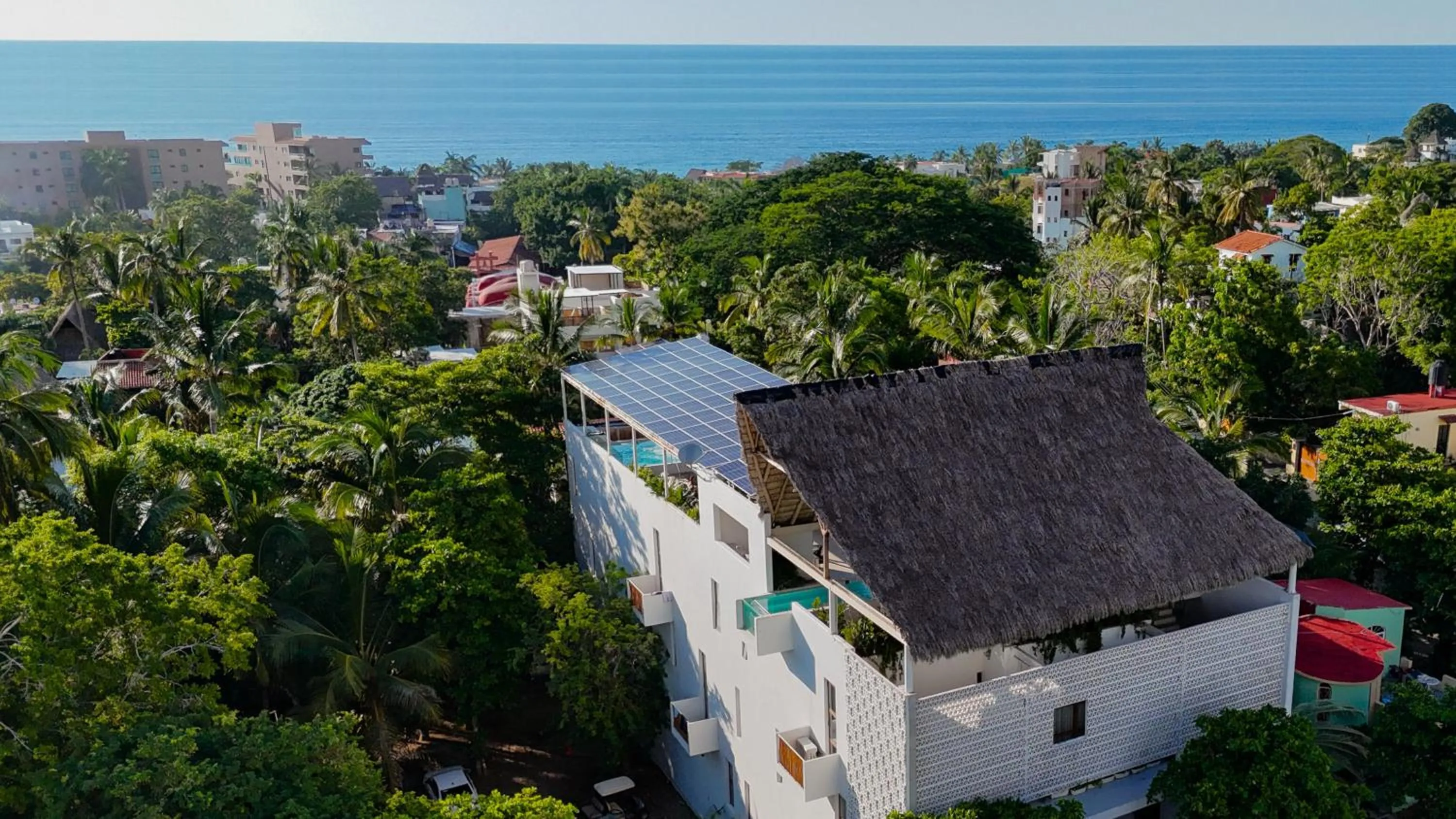 Property building in Agua de Luna Hotel Boutique, San Pancho Nayarit