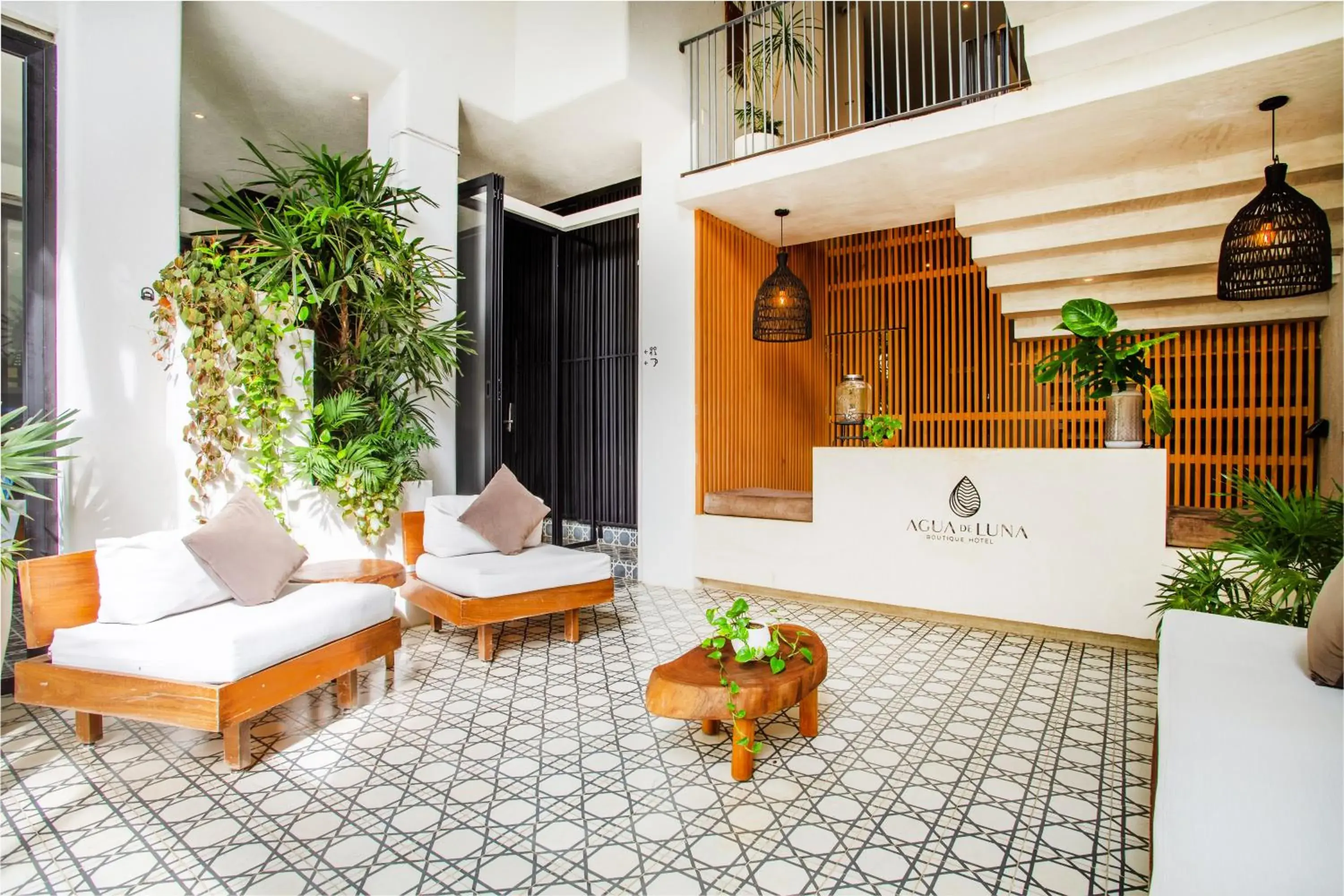 Facade/entrance in Agua de Luna Hotel Boutique, San Pancho Nayarit Facade/entrance in Agua de Luna Hotel Boutique, San Pancho Nayarit