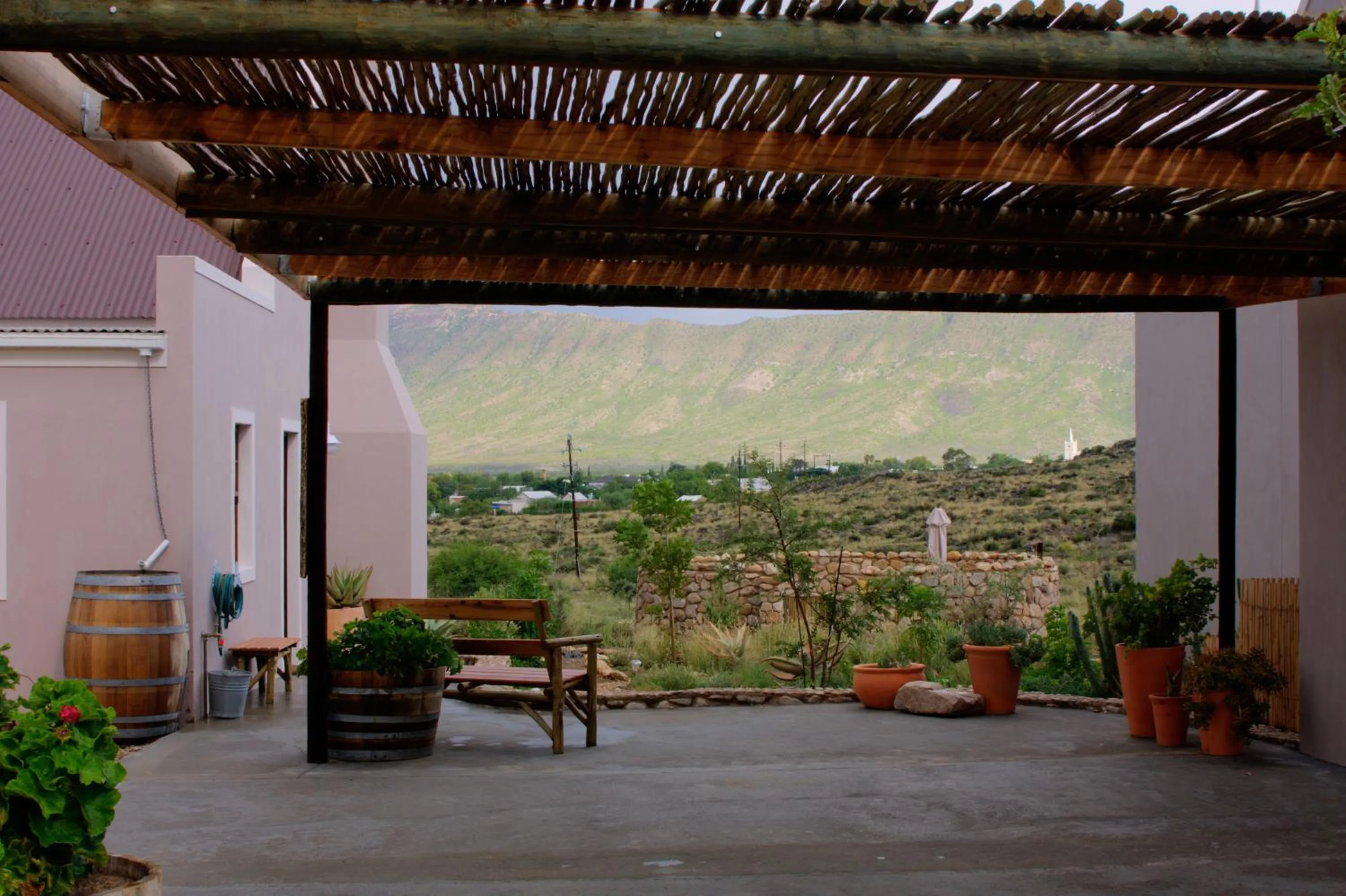 Facade/entrance in Karoo View Cottages