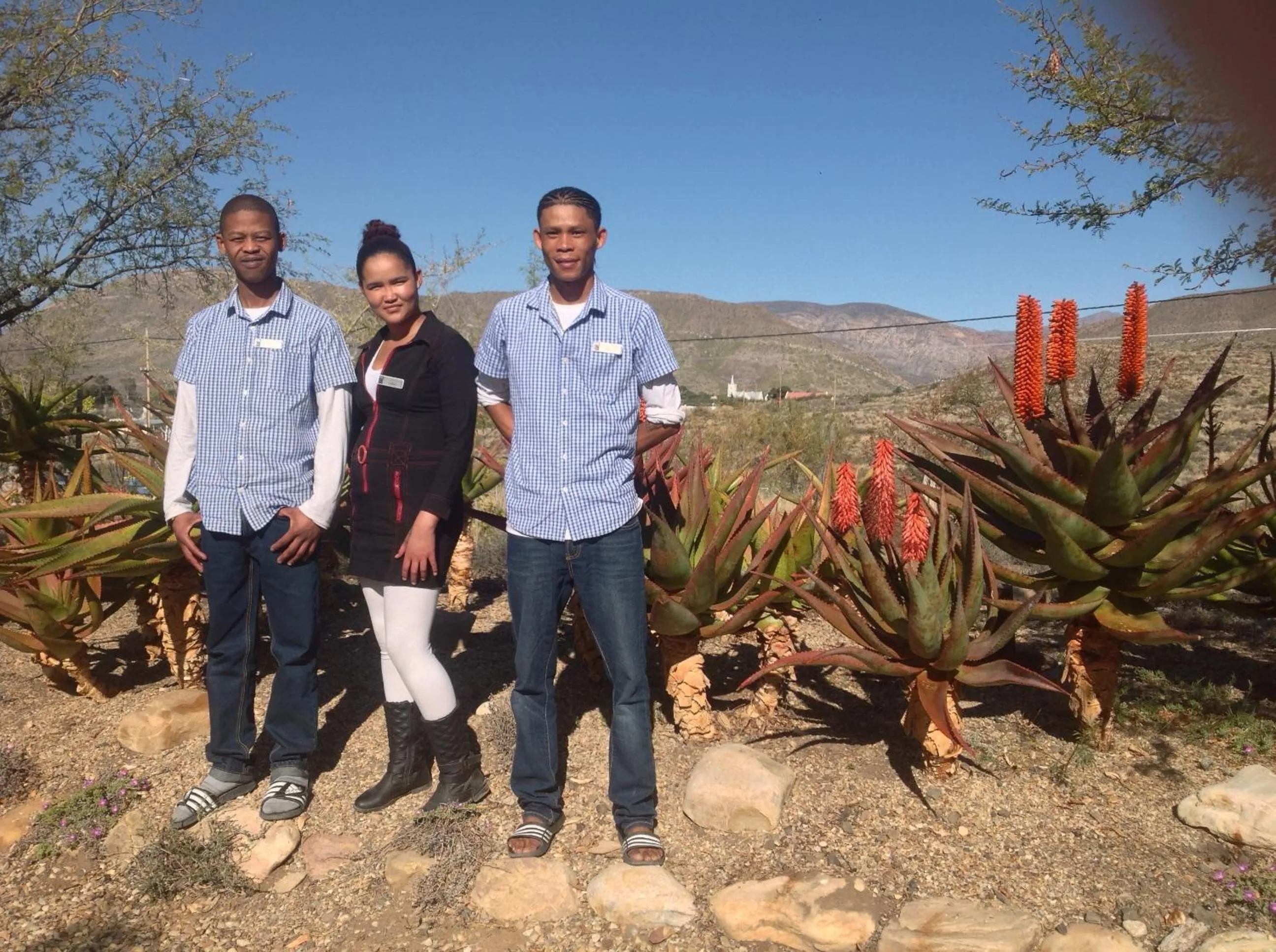 Staff in Karoo View Cottages