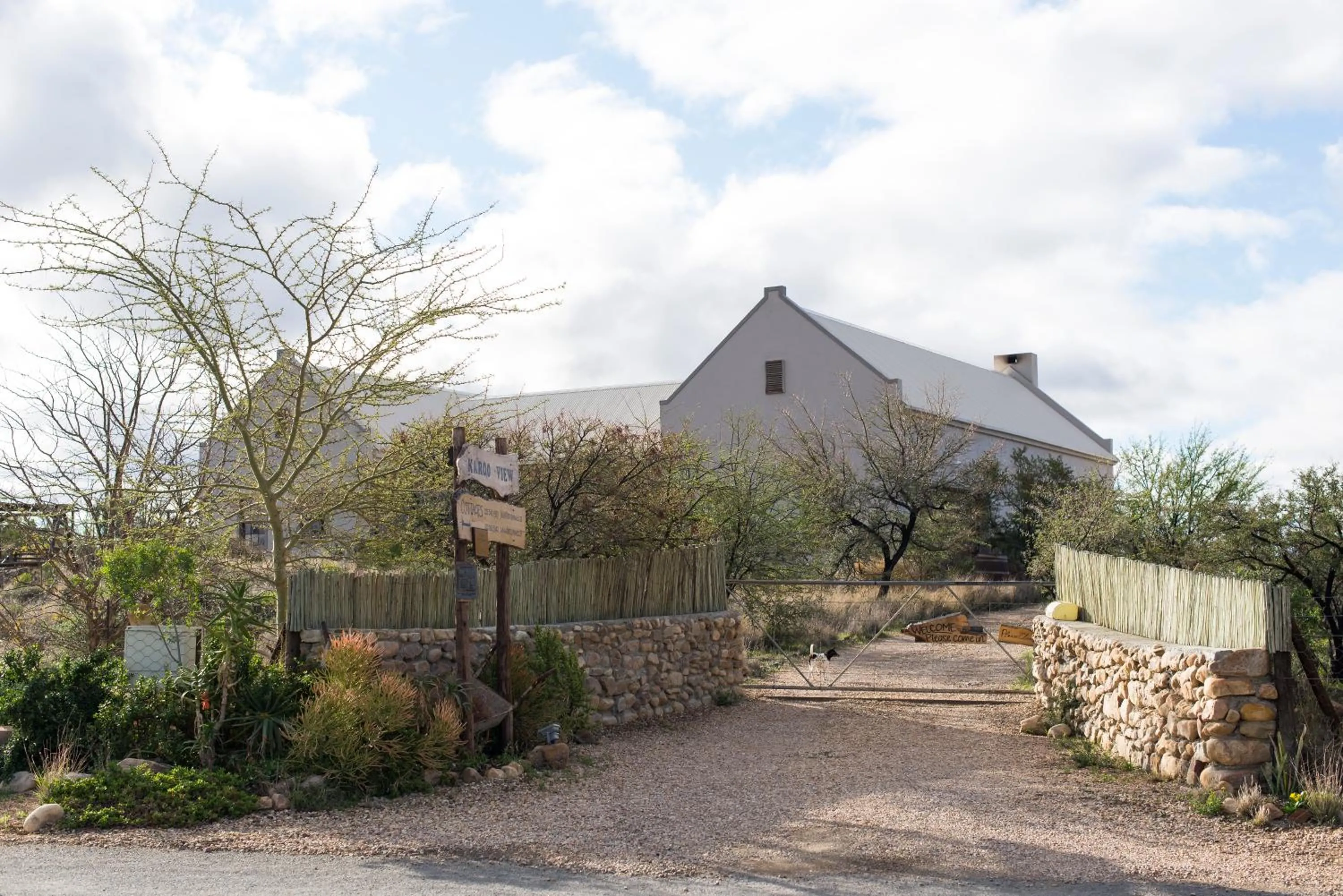 Facade/entrance in Karoo View Cottages
