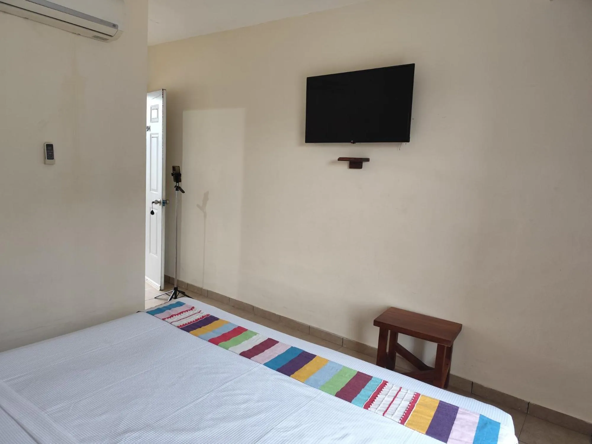 Bed in Hotel Machos Mahahual