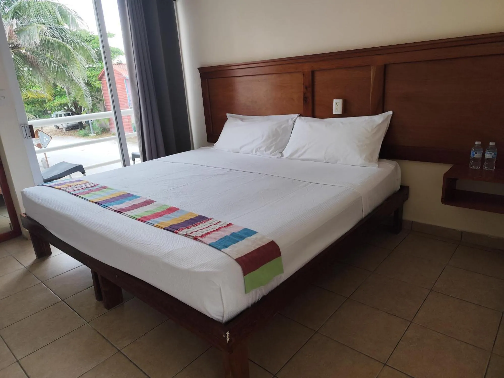 Bed in Hotel Machos Mahahual