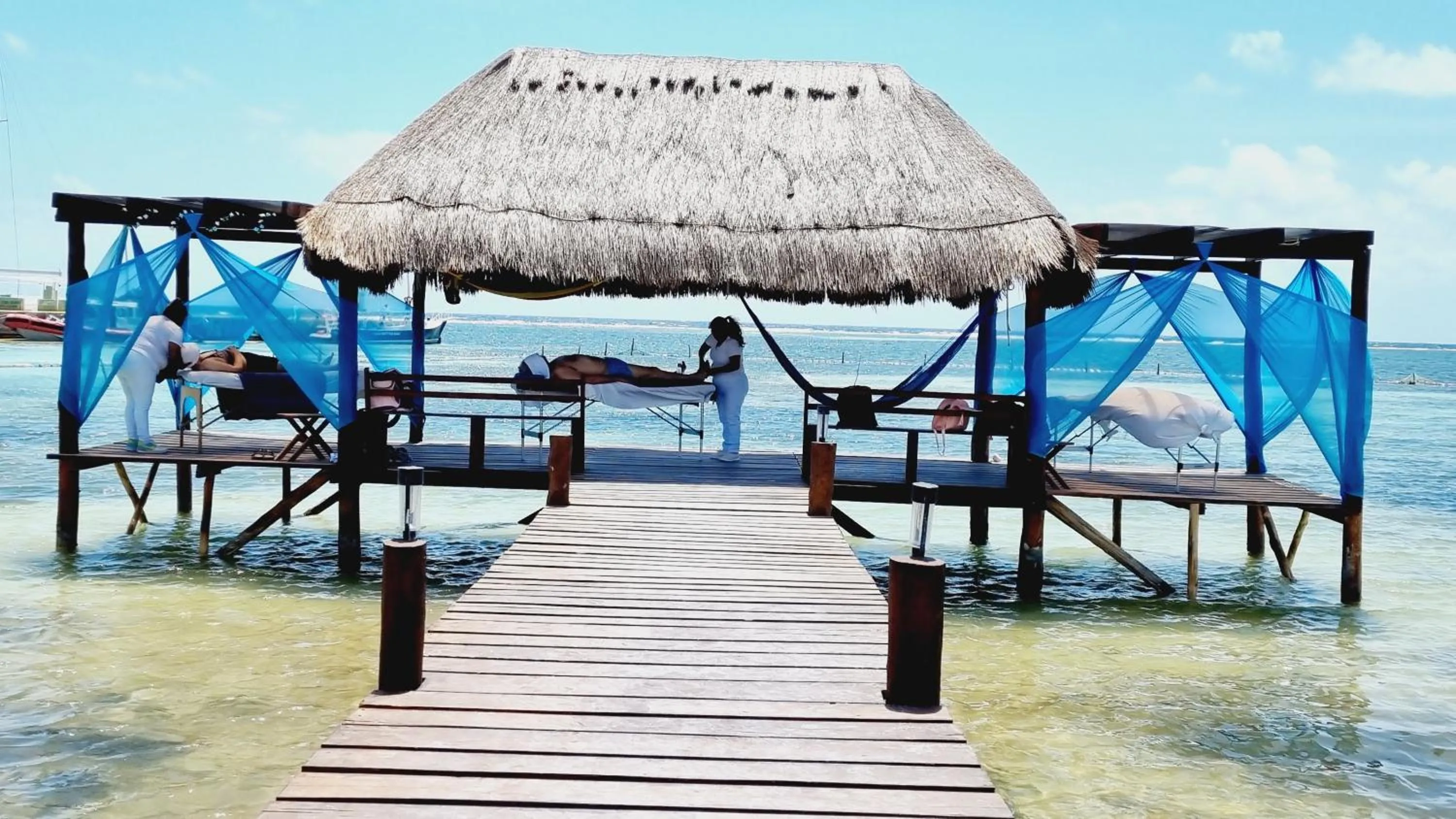 Sea view in Hotel Machos Mahahual