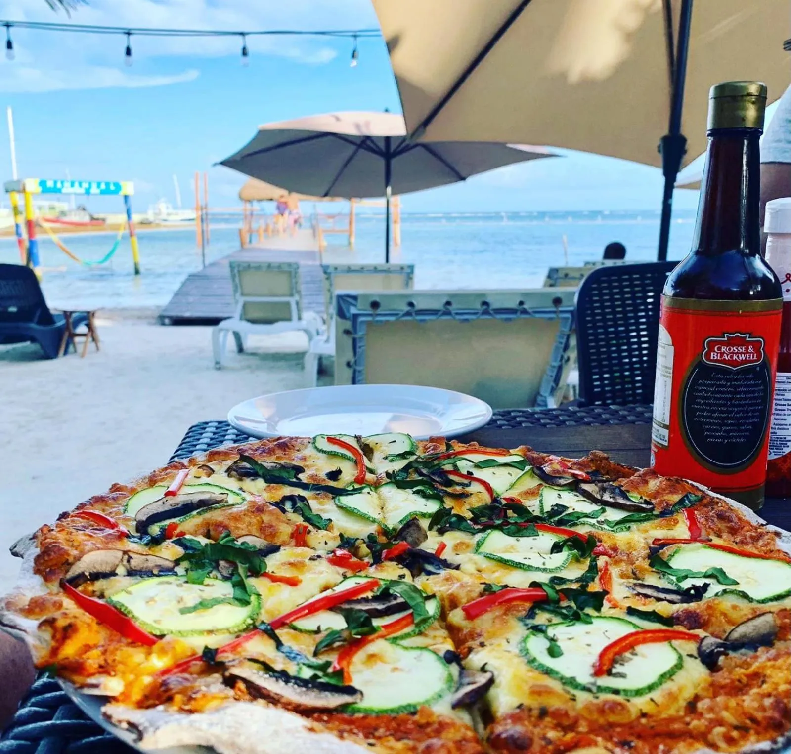 Sea view in Hotel Machos Mahahual