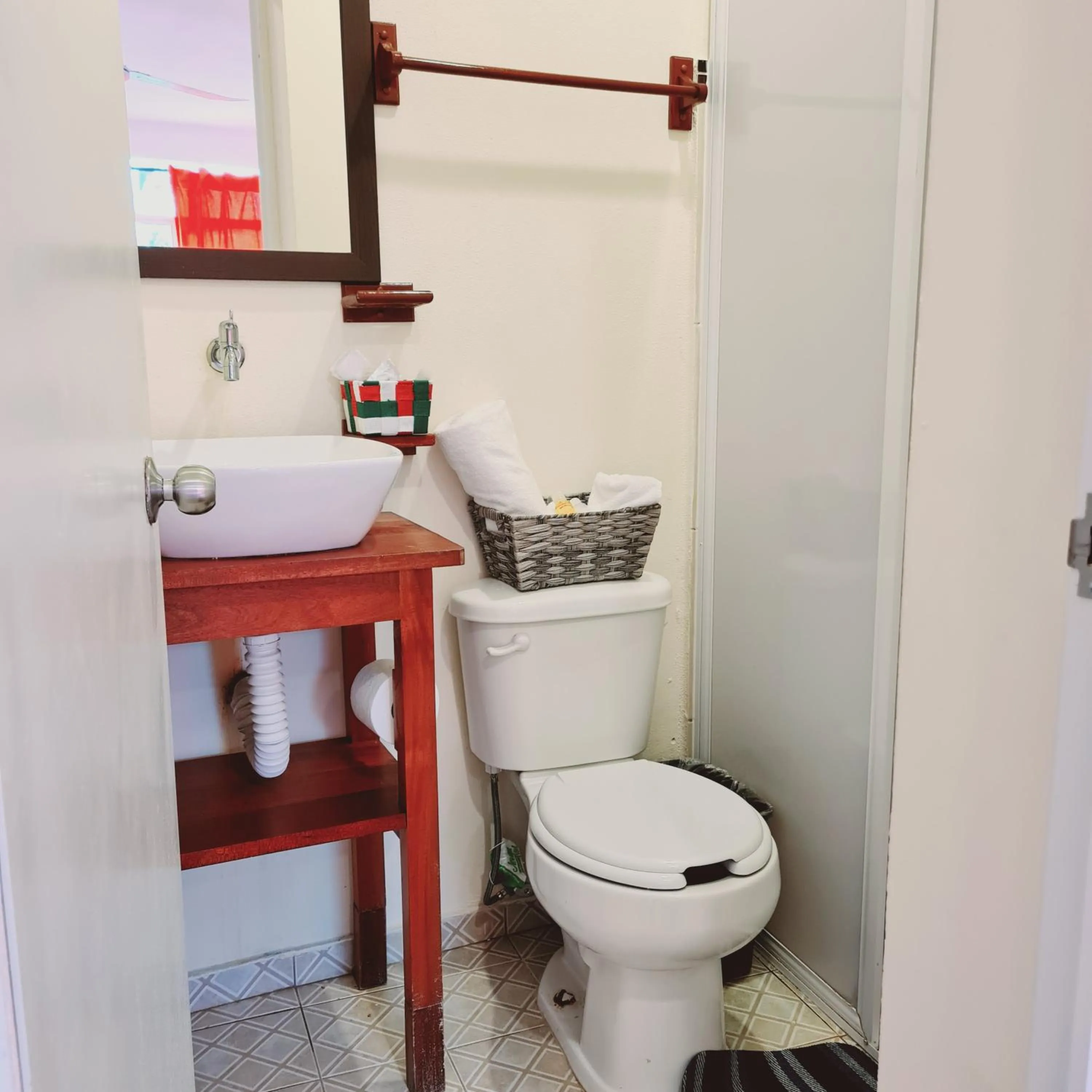 Bathroom in Hotel Machos Mahahual