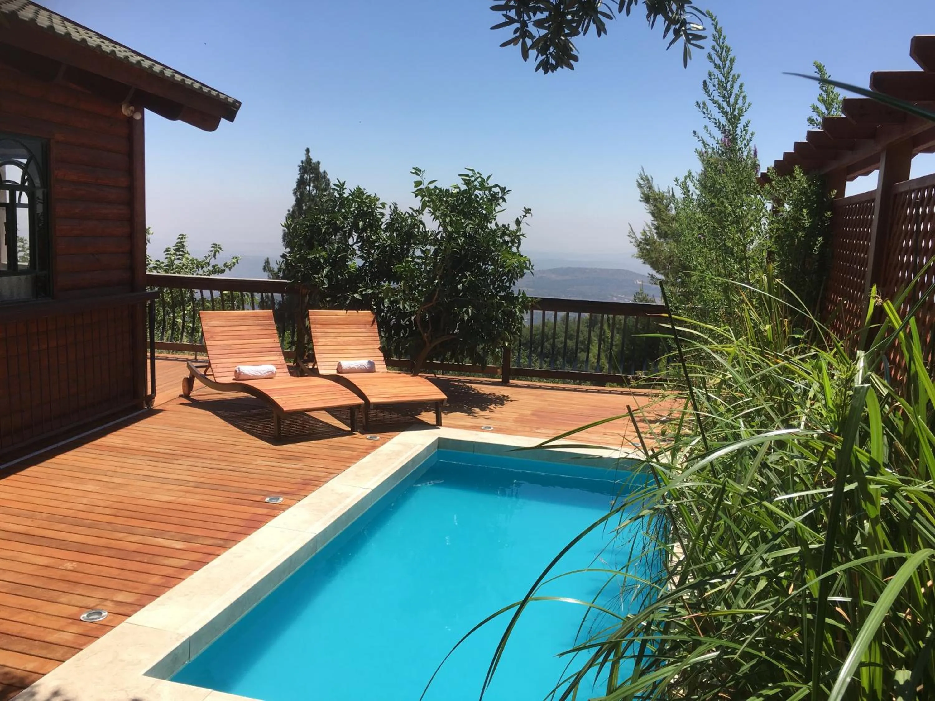 Two-Bedroom Chalet with Private Pool in First Light Cabins