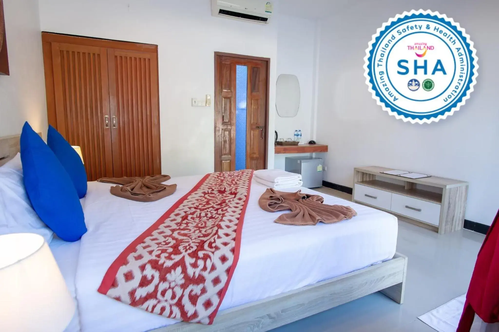 Bed in The Reef Resort Bed in The Reef Resort