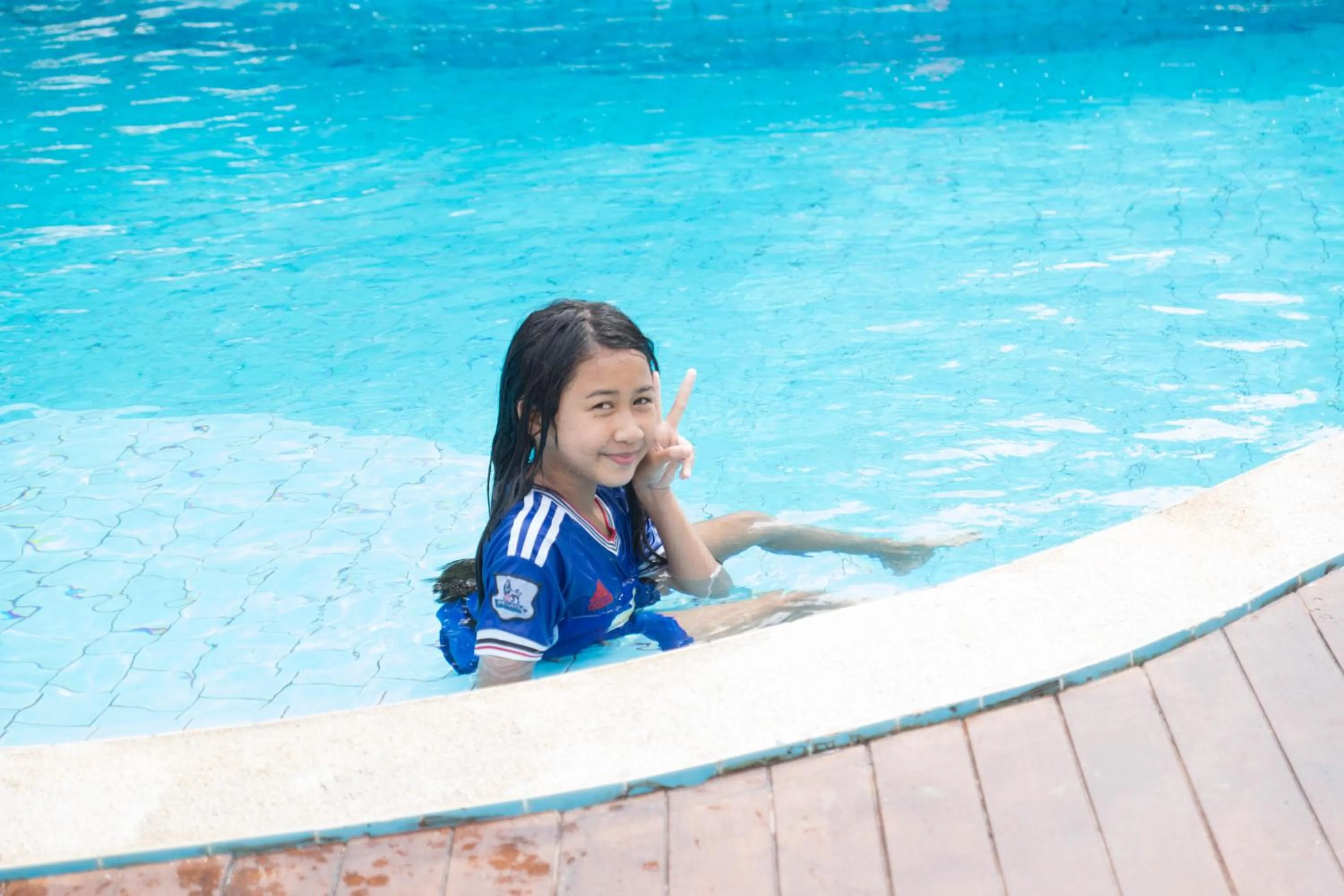 Swimming pool in The Reef Resort