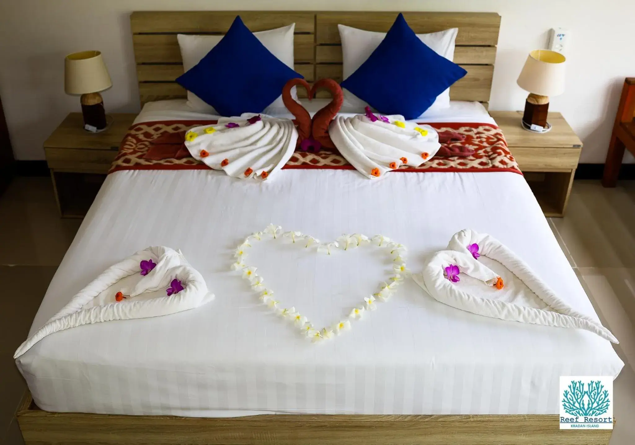 Bed in The Reef Resort Bed in The Reef Resort