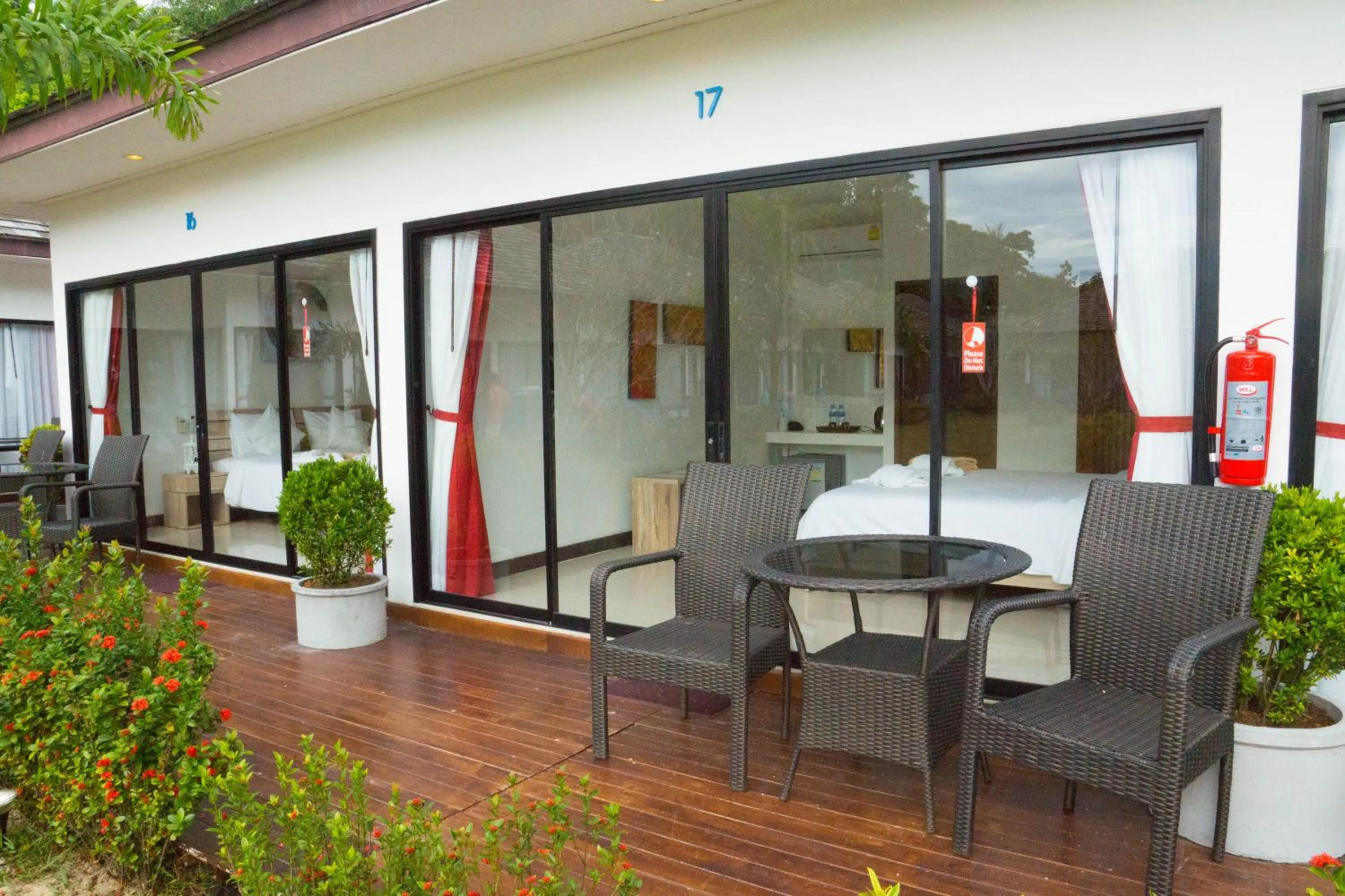 Balcony/Terrace in The Reef Resort