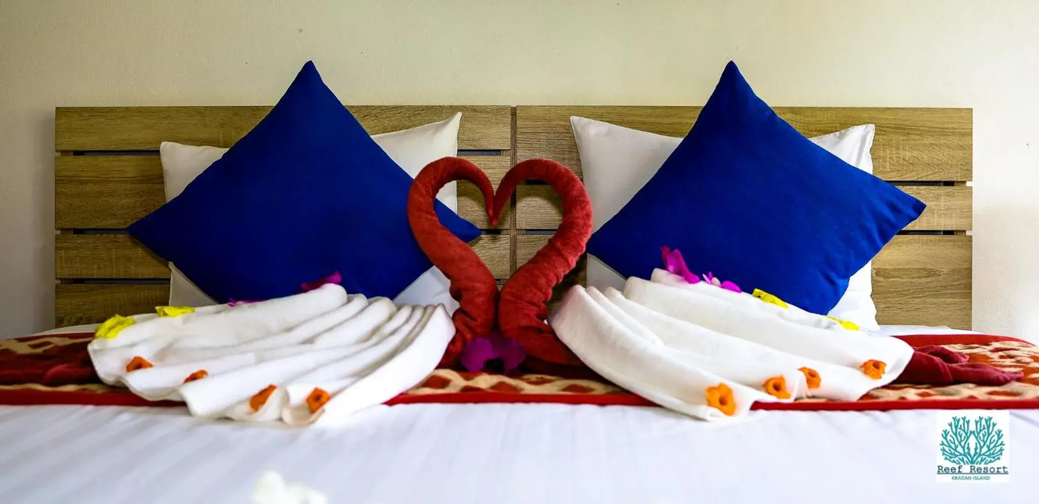 Bed in The Reef Resort Bed in The Reef Resort