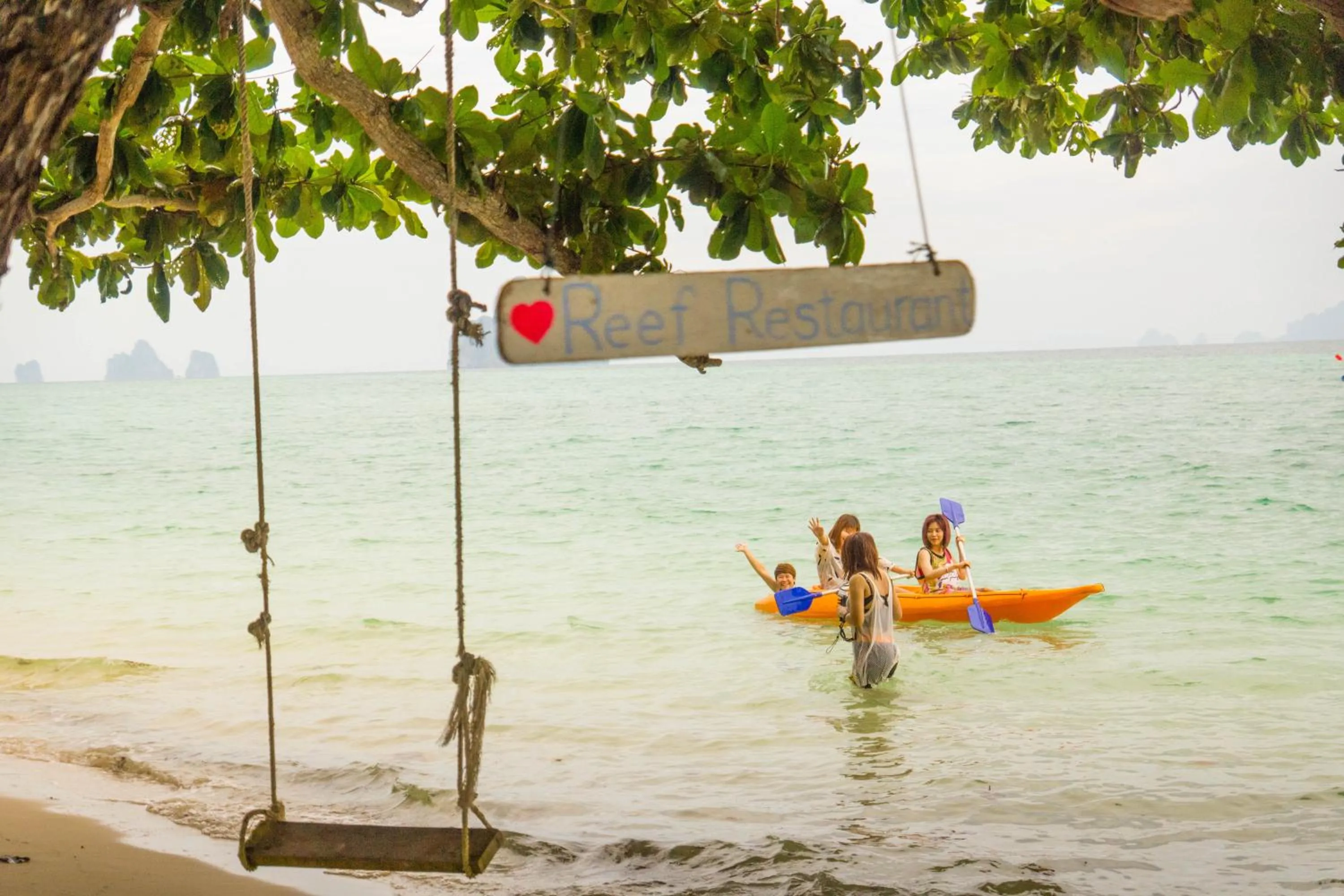 Beach in The Reef Resort