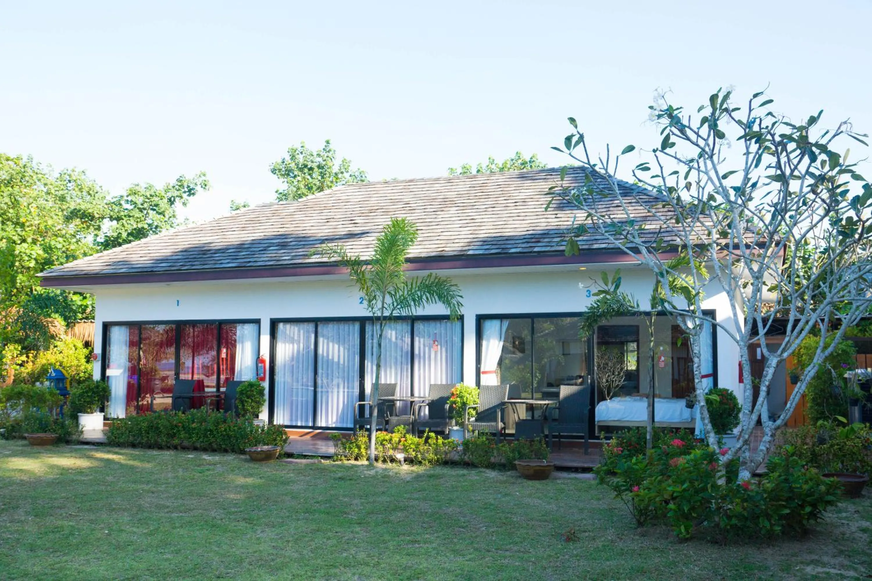 Garden in The Reef Resort