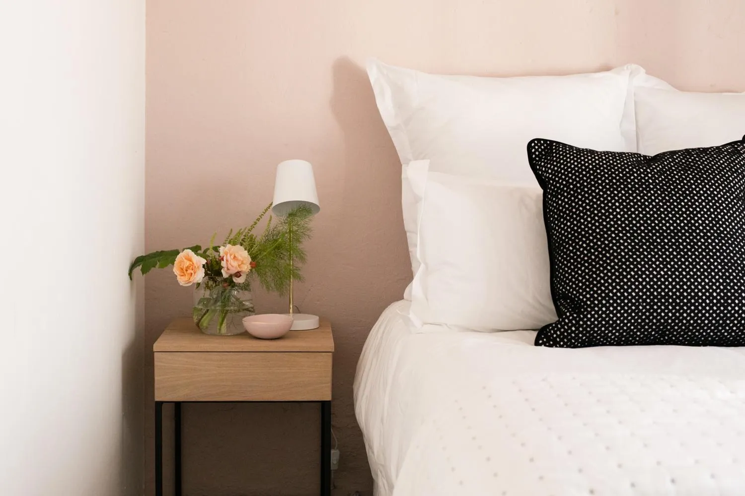 Decorative detail, Bed in Weltevreden Estate