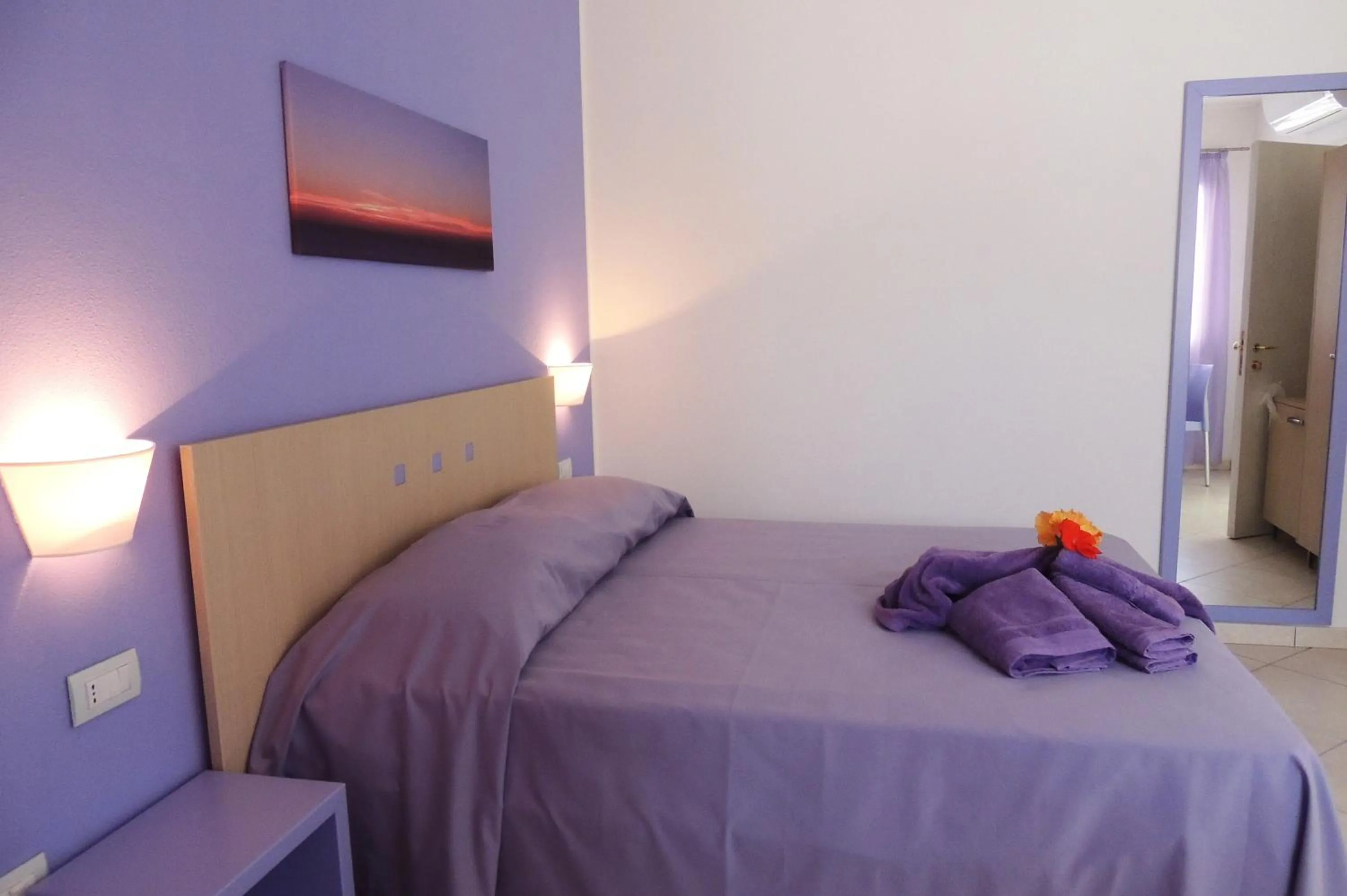 Bedroom, Bed in Hotel Arcupintau formula B&B
