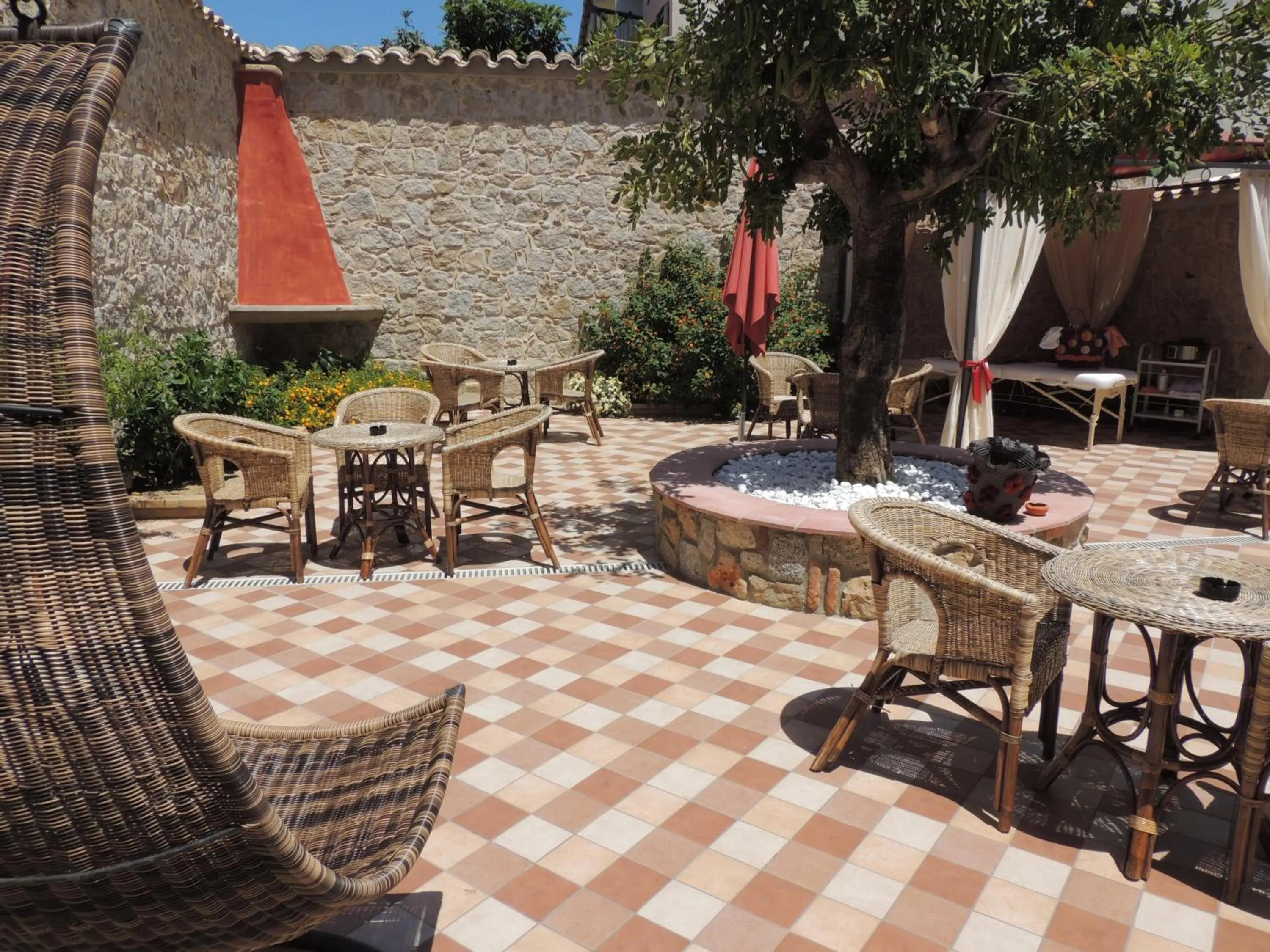 Garden in Hotel Arcupintau formula B&B