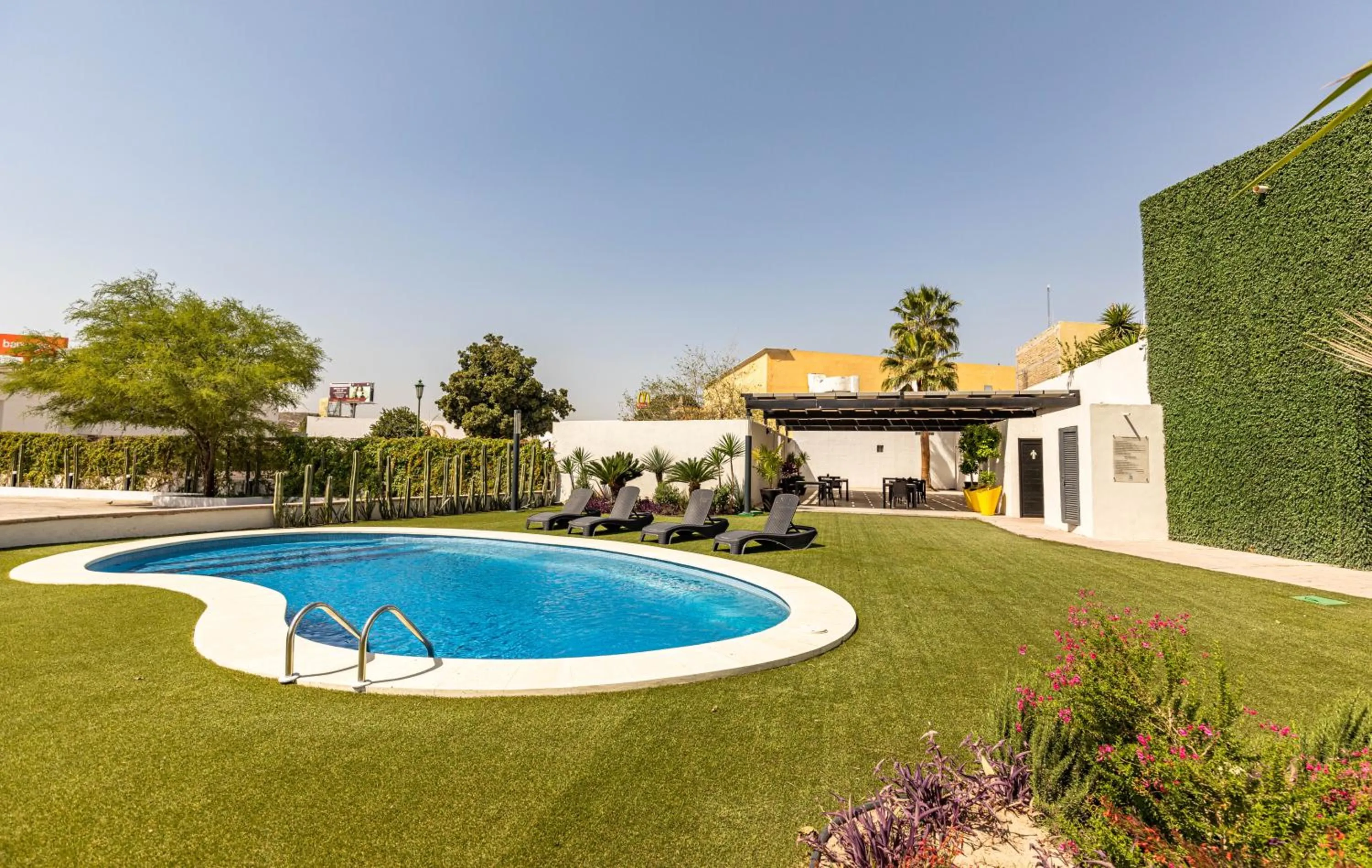 Garden in Hotel Nuve Gomez Palacio