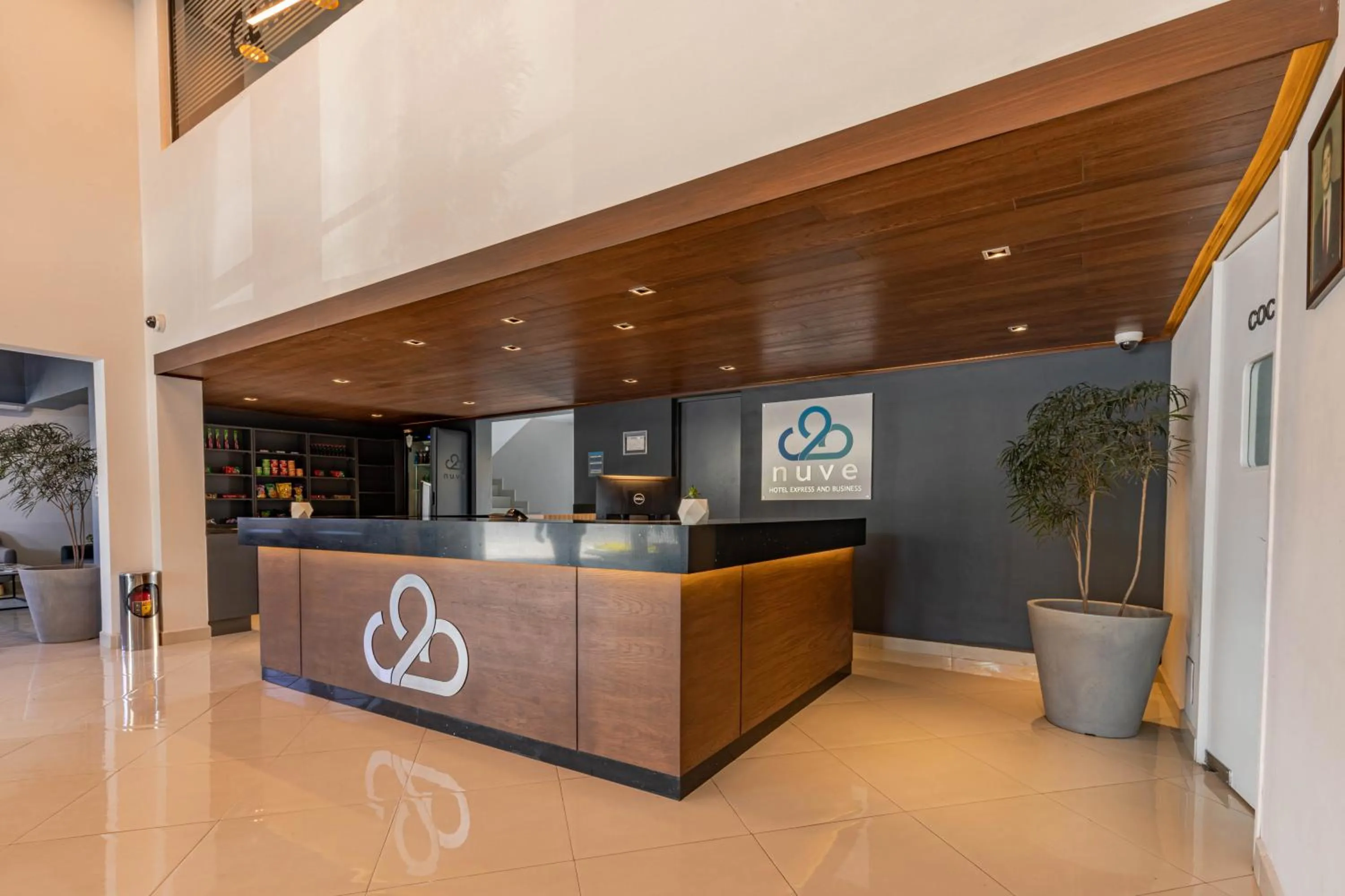 Lobby or reception in Hotel Nuve Gomez Palacio