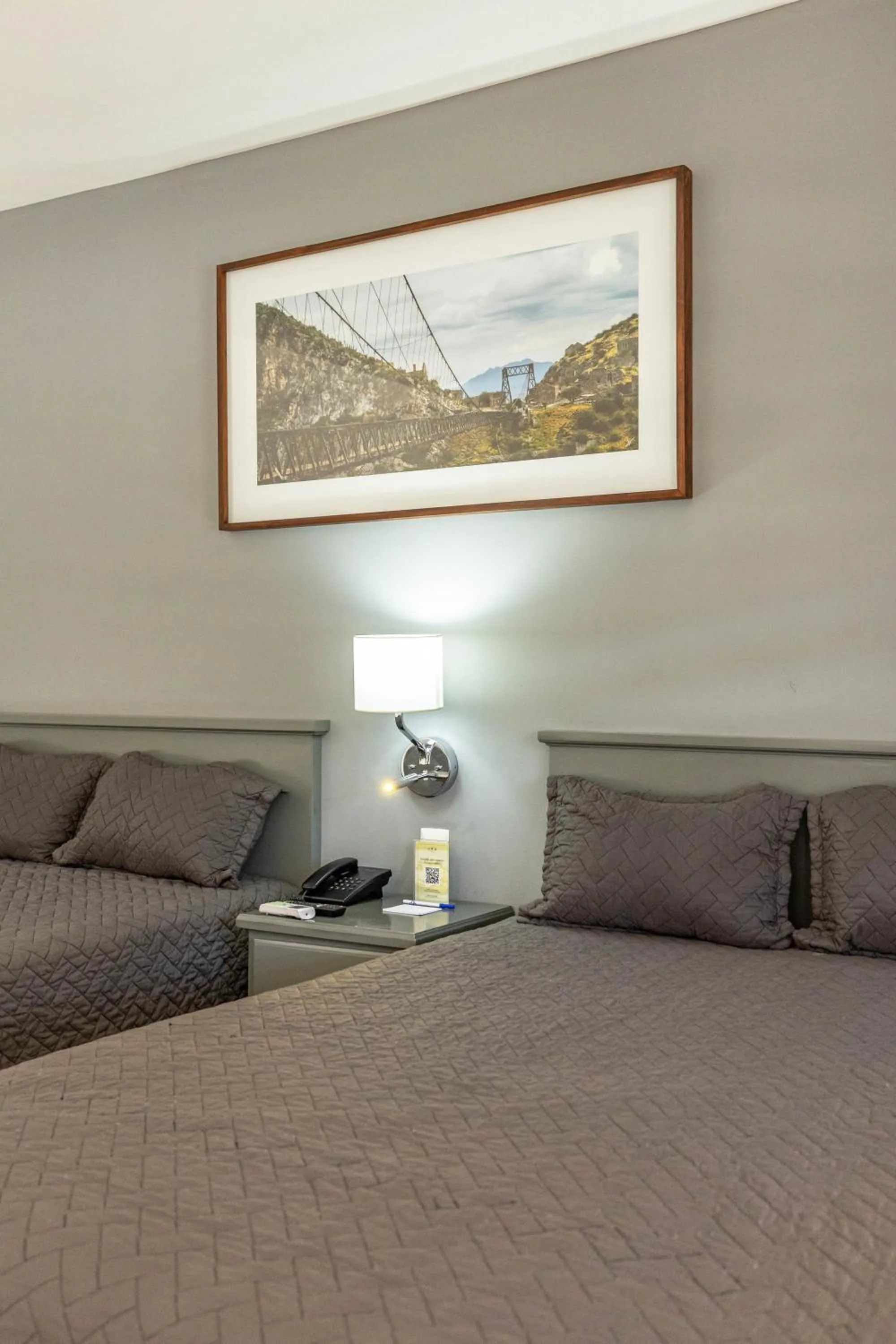 Bed in Hotel Nuve Gomez Palacio