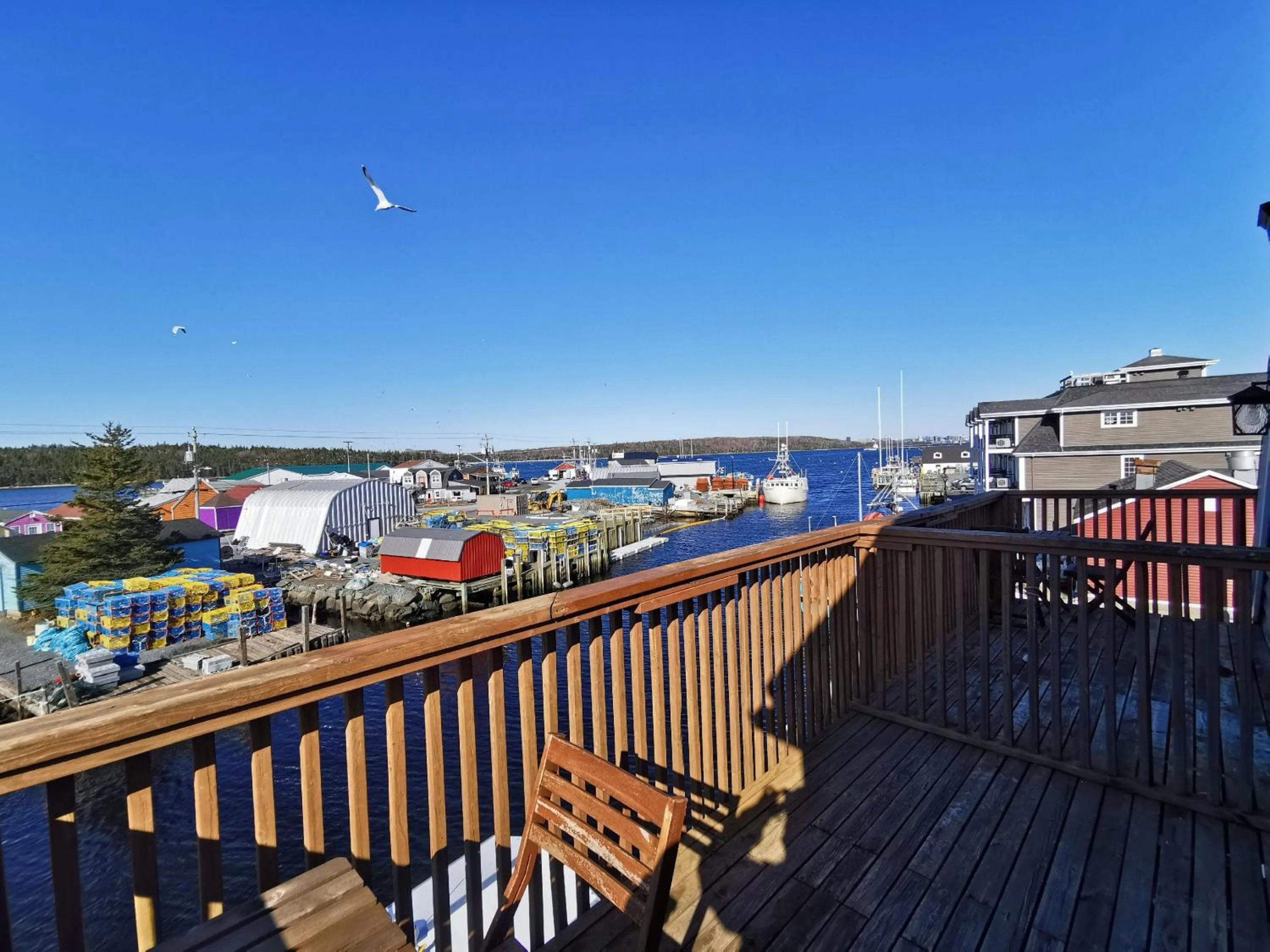 Balcony/Terrace in The Inn at Fisherman's cove