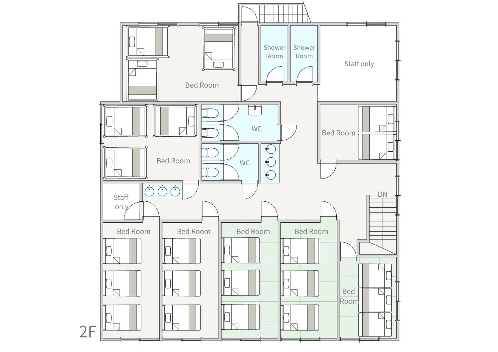 Floor plan in ザホテル湯沢スターダスト